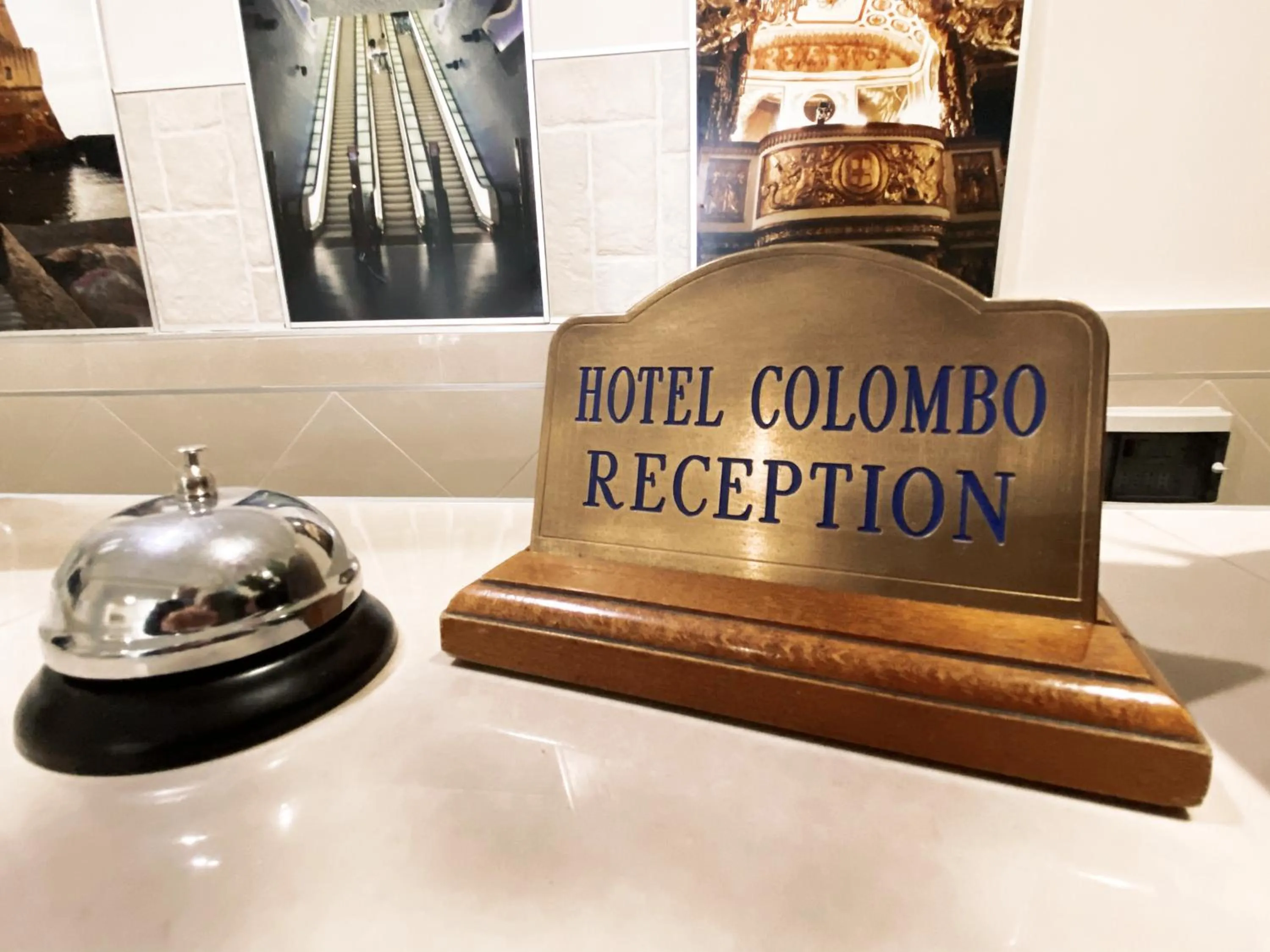 Lobby or reception in Hotel Colombo