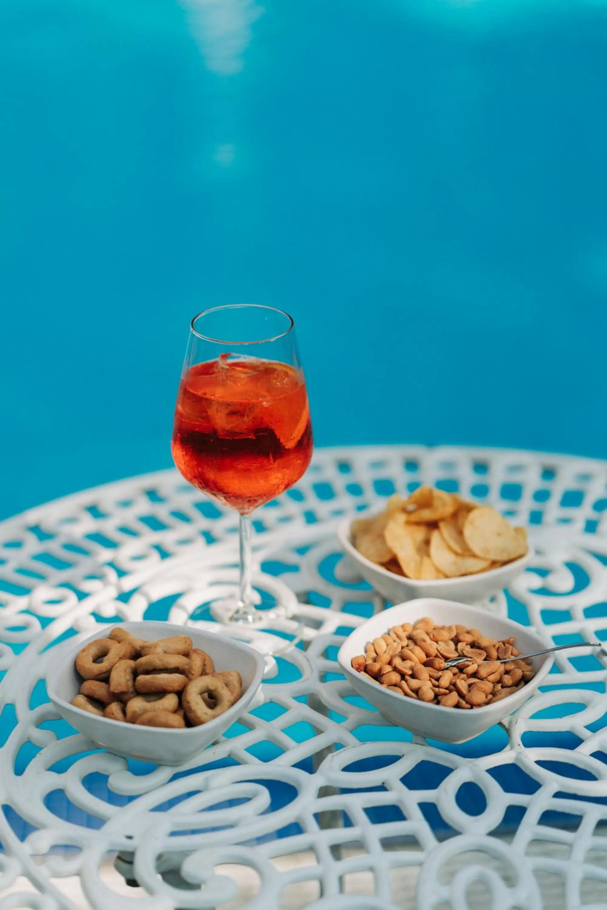 Swimming pool in Villa Sofia Hotel