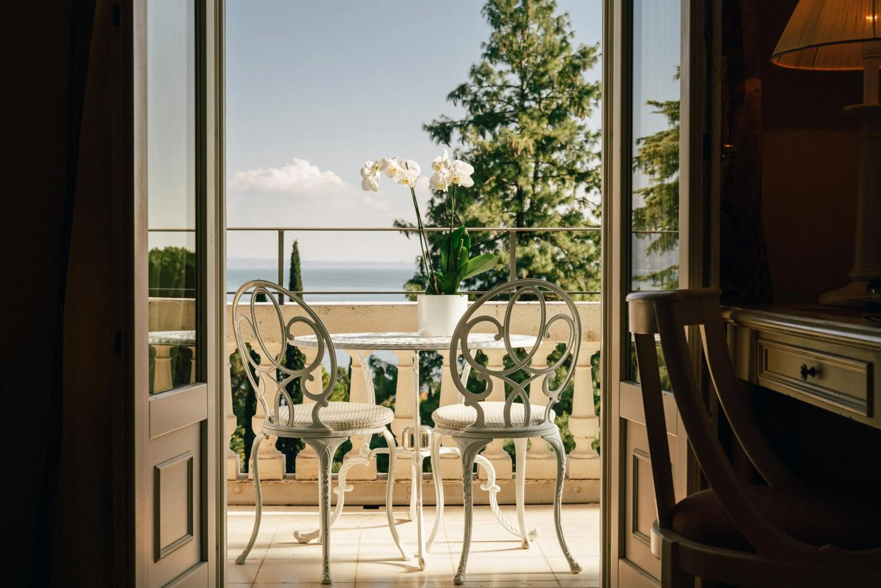 Balcony/Terrace in Villa Sofia Hotel