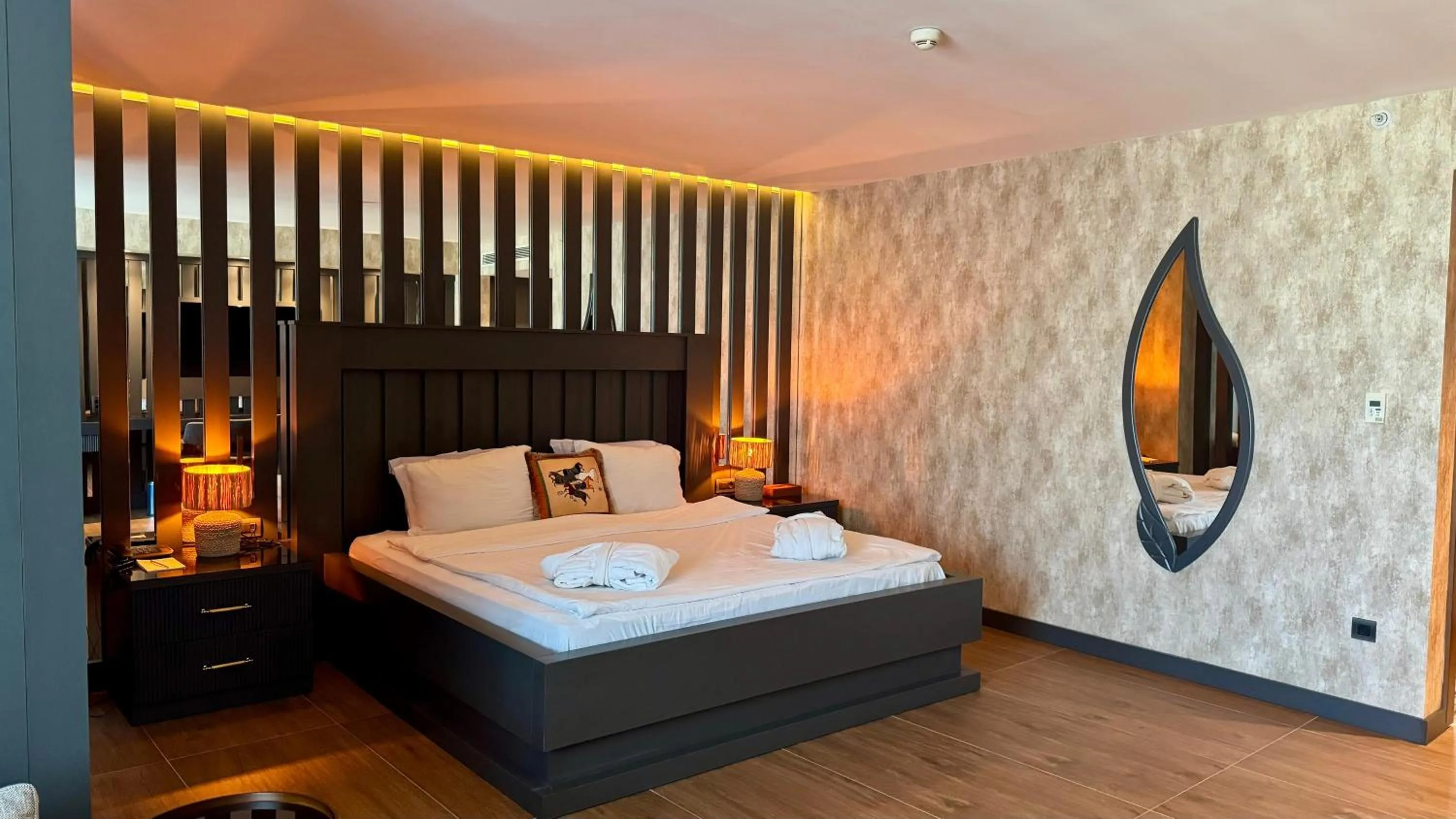 Bed in Sirin Park Hotel