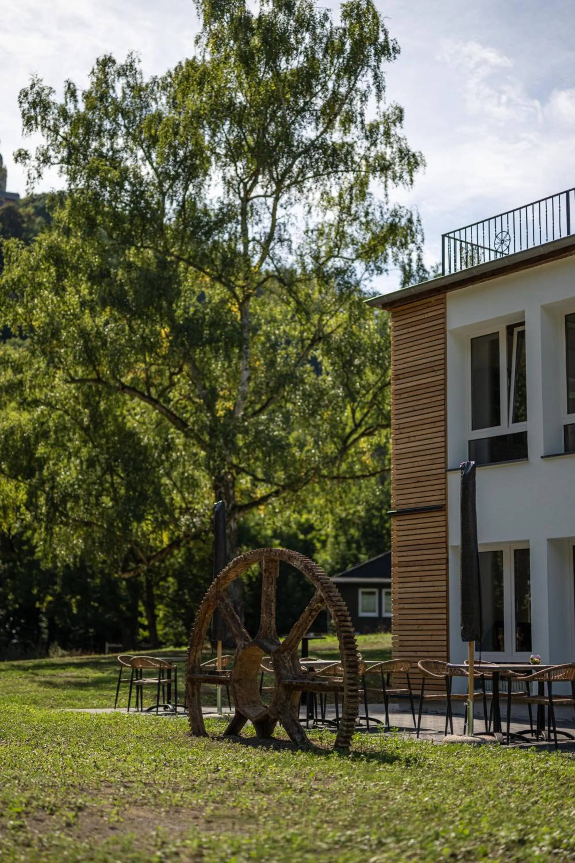 Garden view in Thalmühle