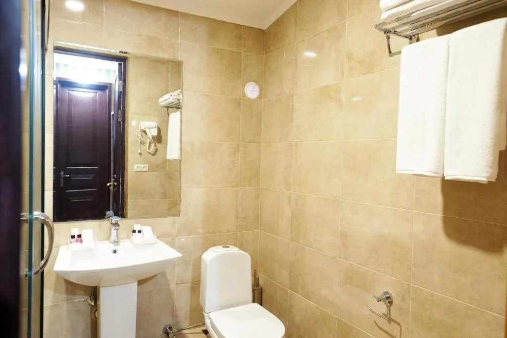 Toilet in The Hilltop Skyline Hotel