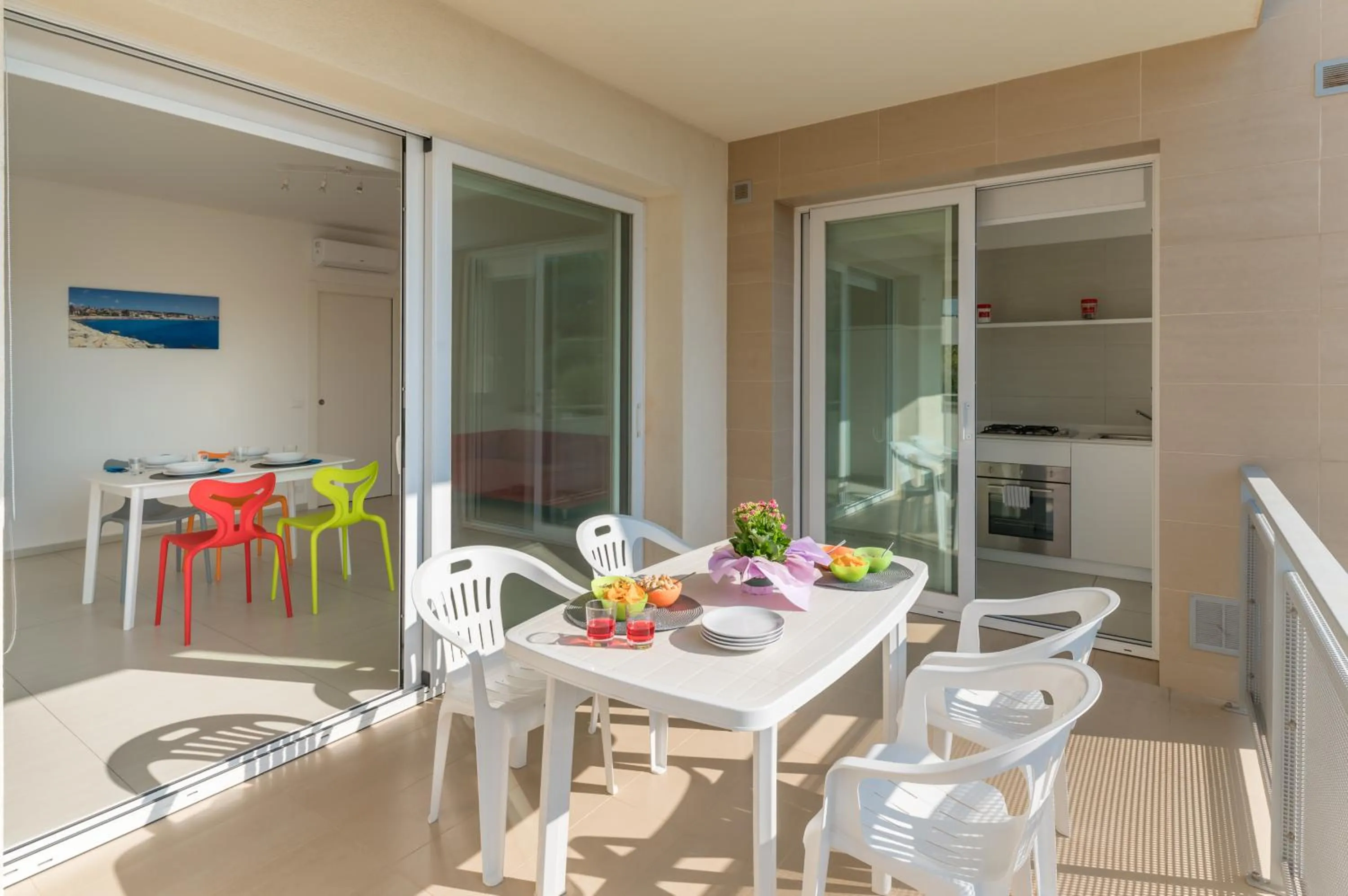 Balcony/Terrace in Appartamenti Sud Est