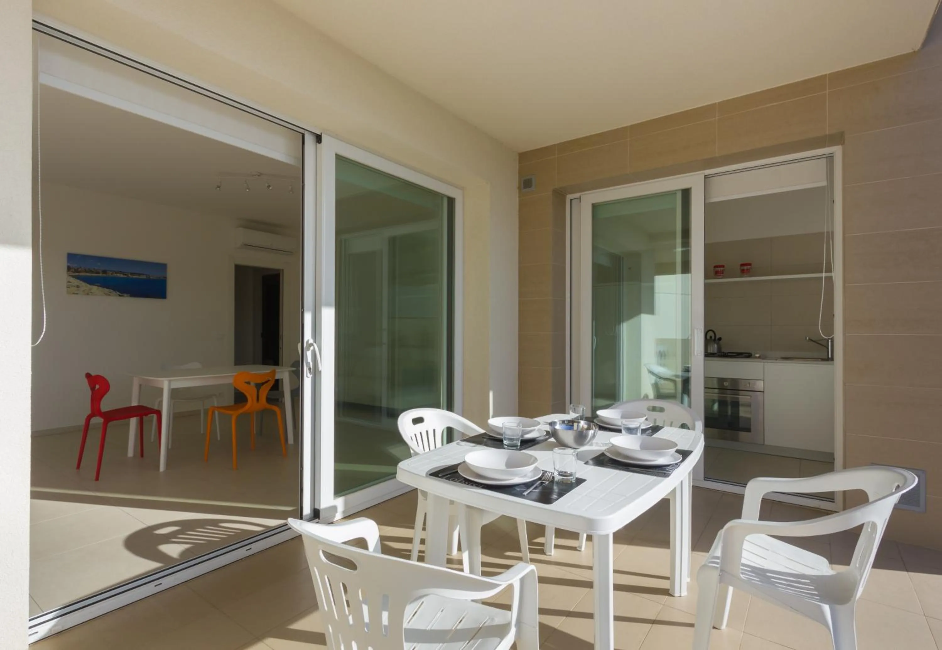 Balcony/Terrace in Appartamenti Sud Est