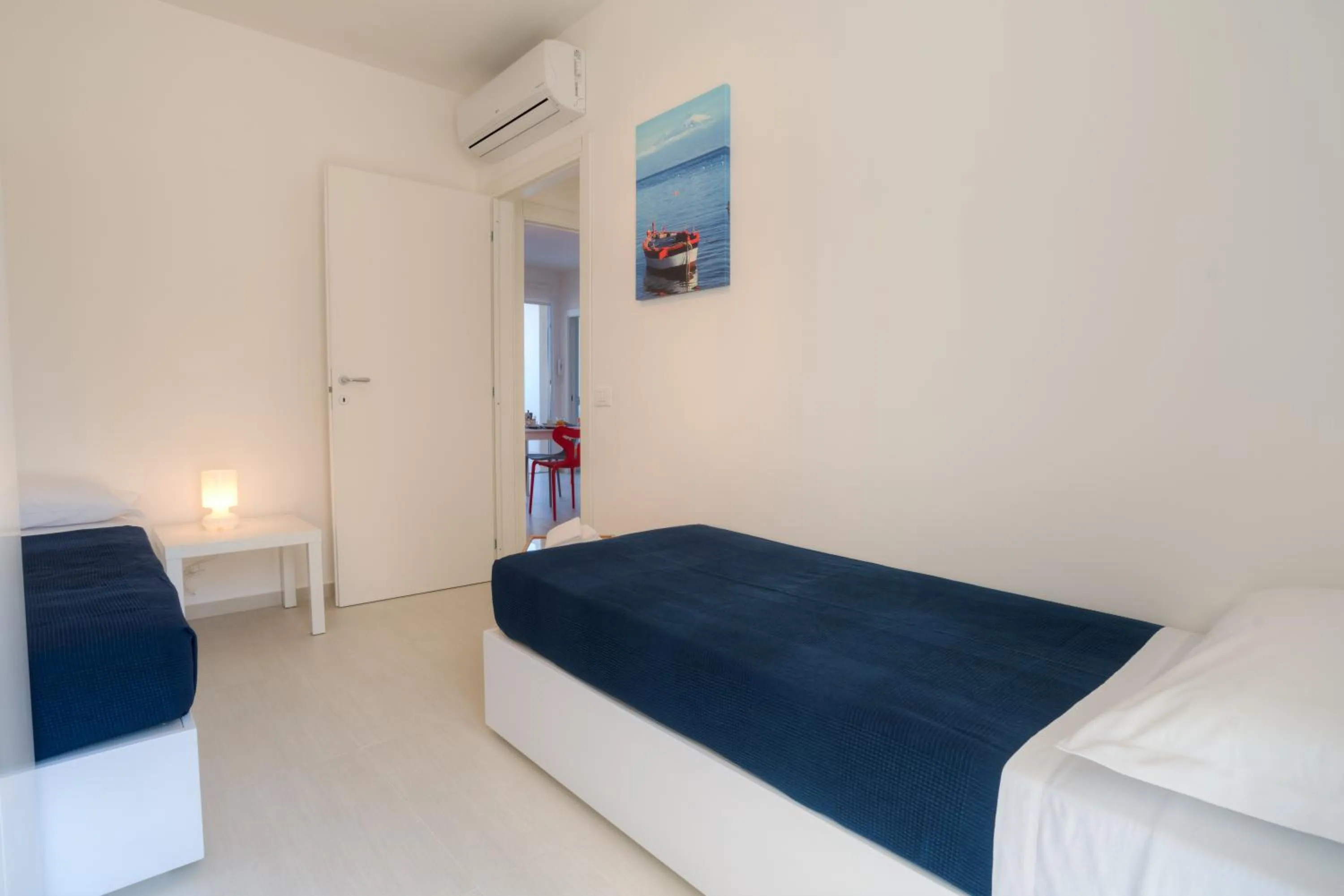 Bedroom, Bed in Appartamenti Sud Est