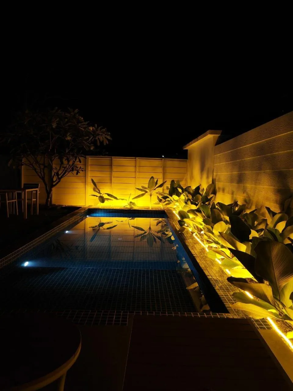 Swimming pool in Found Mansion