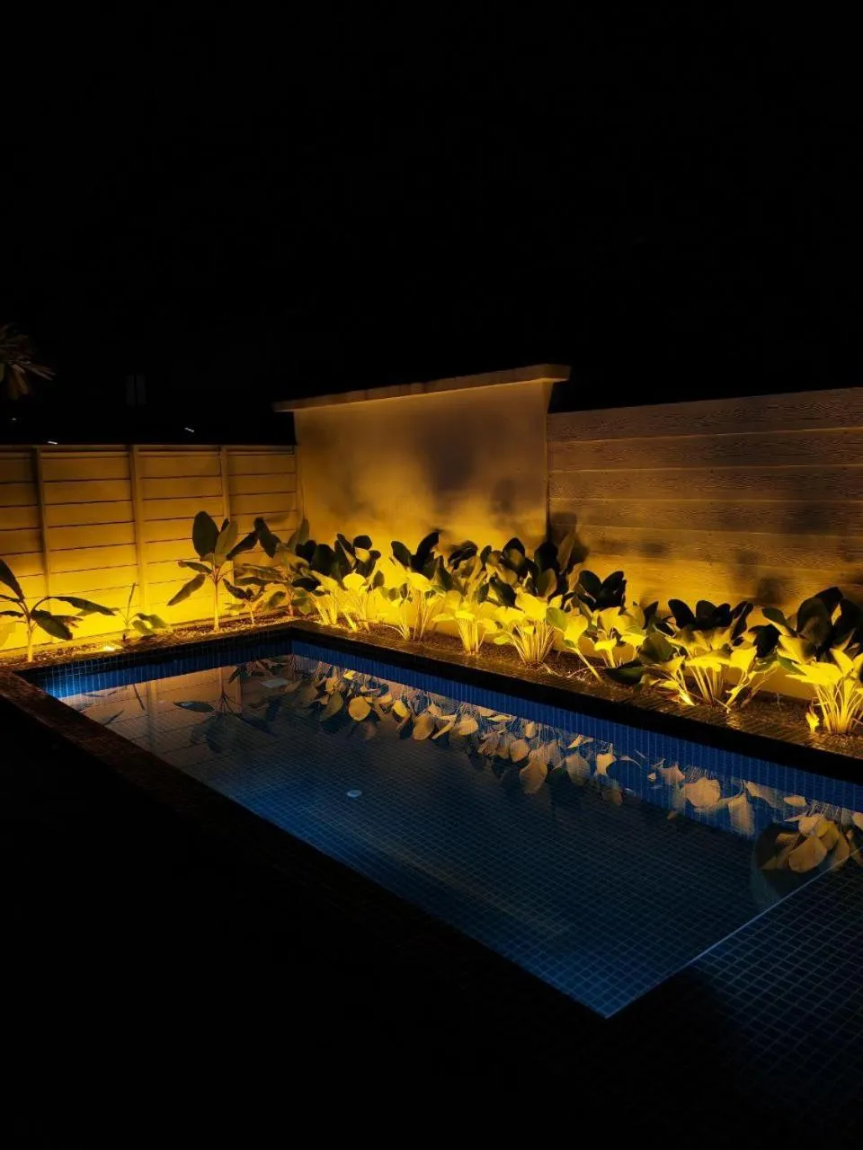 Swimming pool in Found Mansion