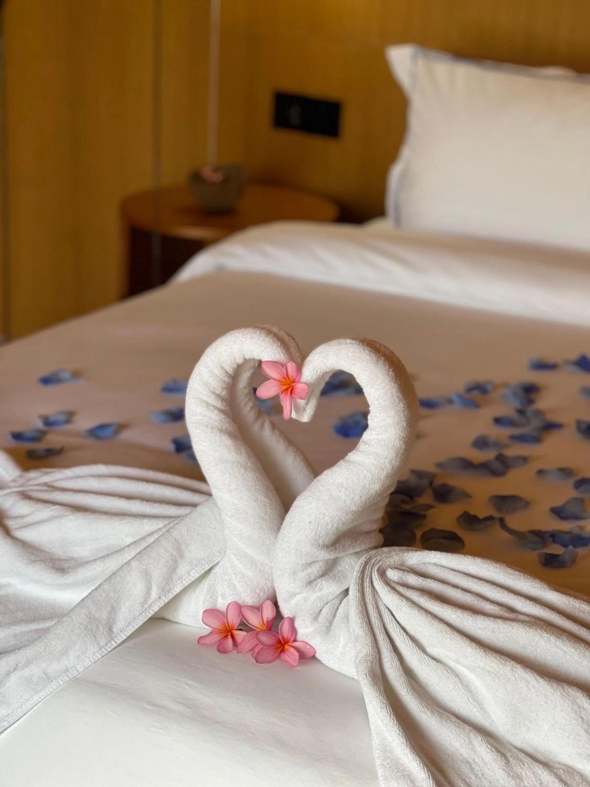 towels, Bed in Found Mansion
