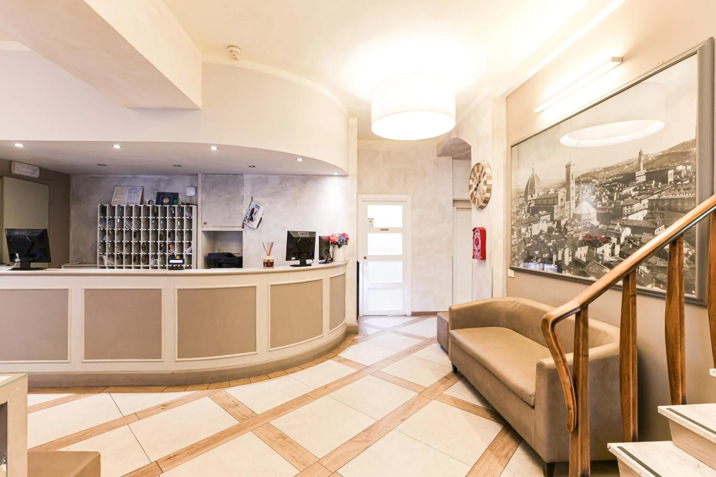Lobby or reception in Albergo Firenze