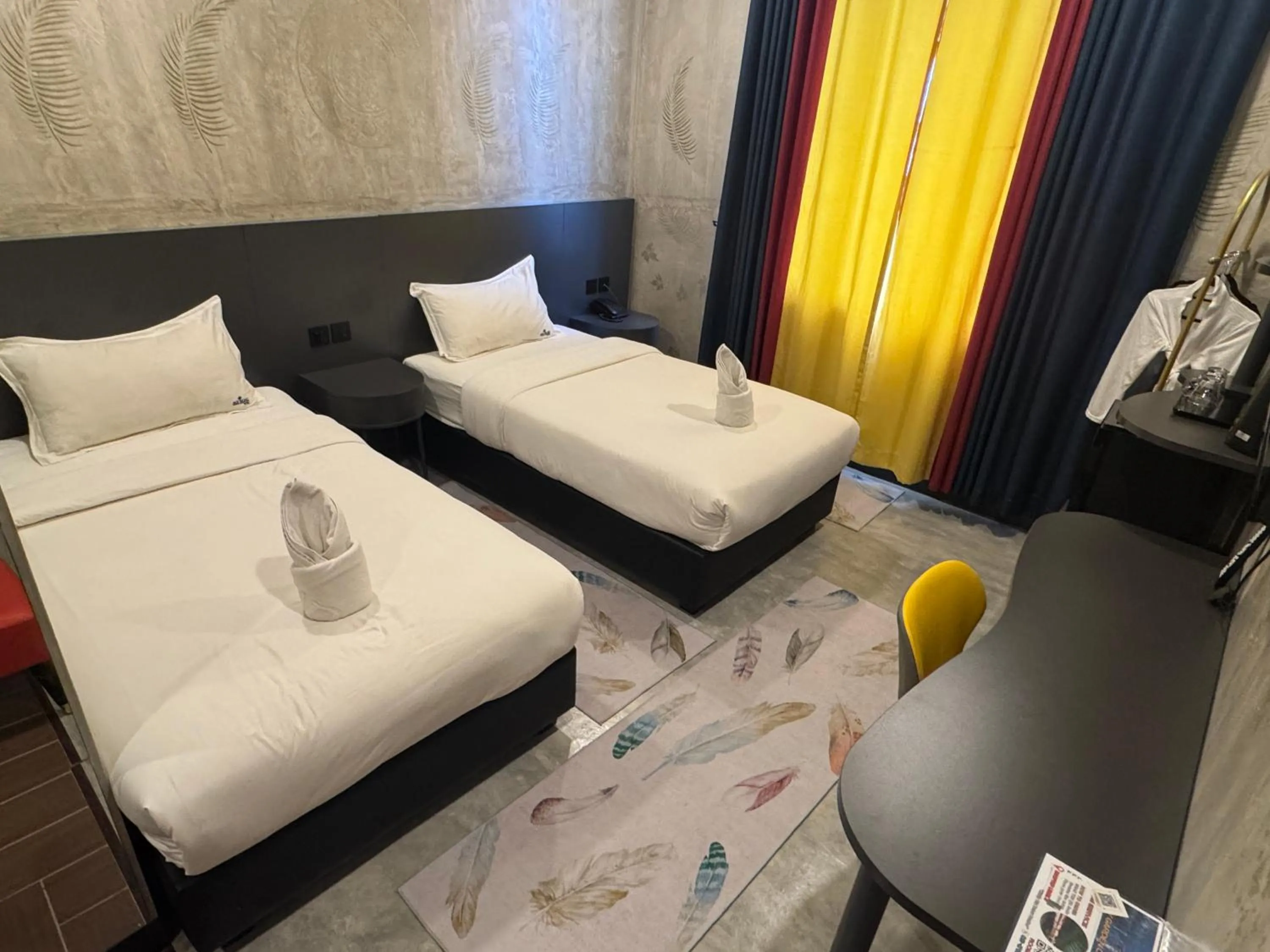 Bed in Sri Indar Hotel & Suites