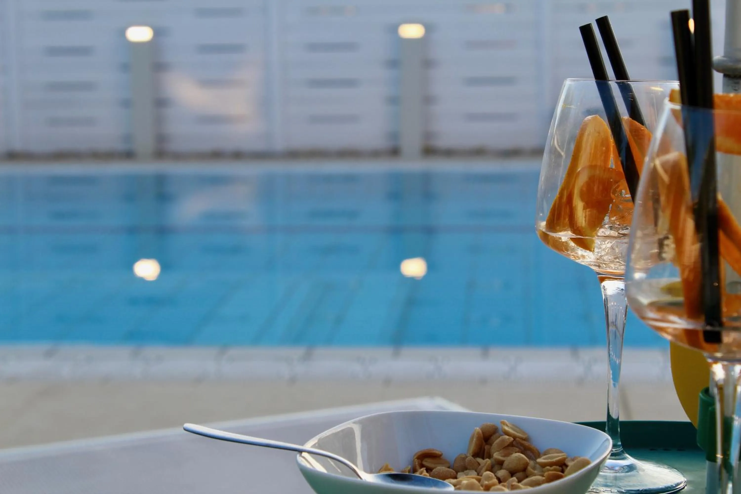 Swimming pool in Best Western Hotel Rome Airport