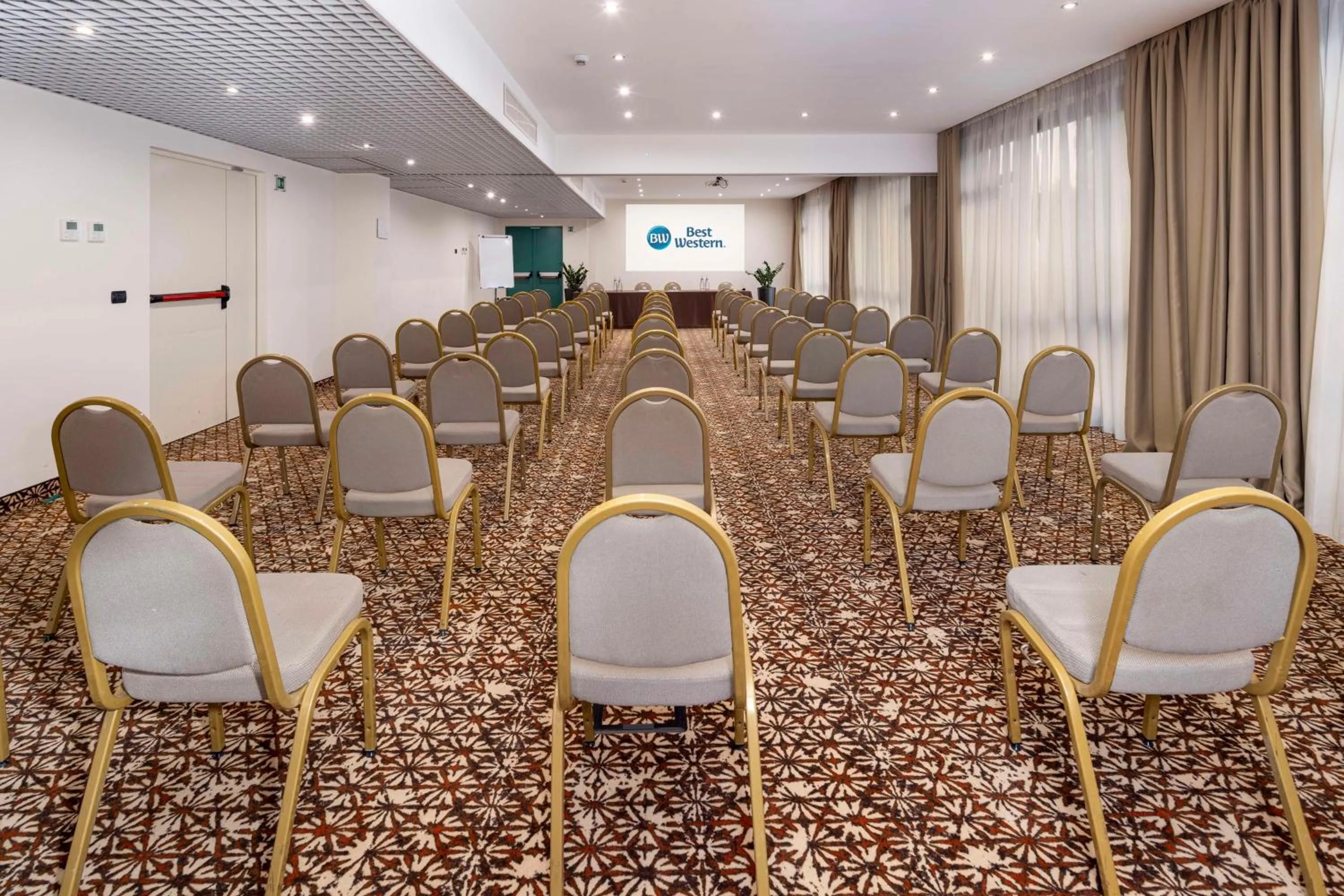 Property logo or sign in Best Western Hotel Rome Airport