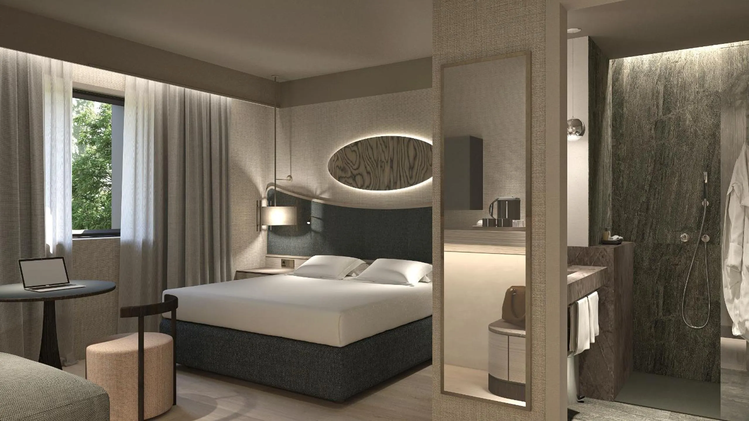 Bed in Best Western Hotel Rome Airport