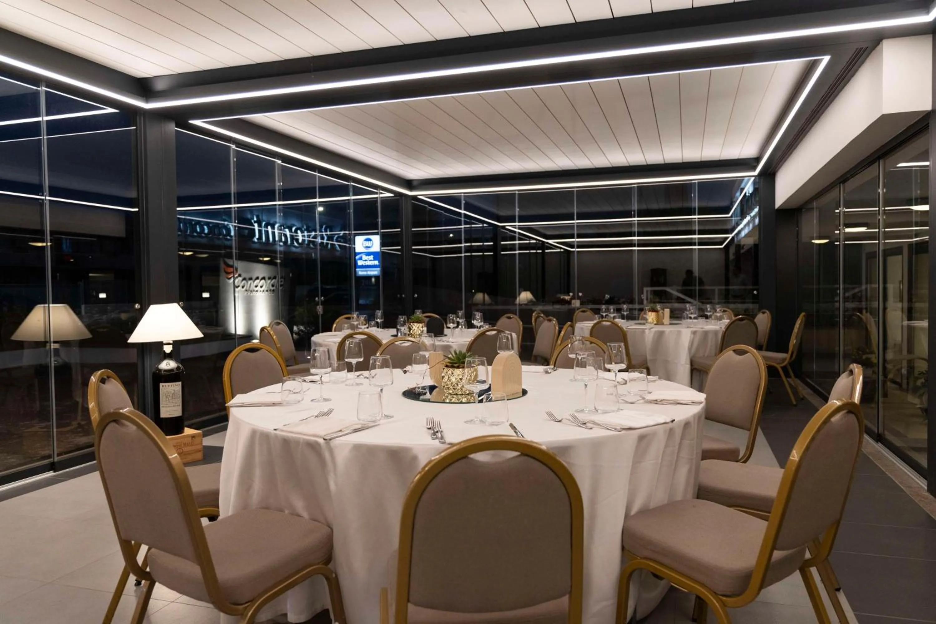 Restaurant/places to eat in Best Western Hotel Rome Airport