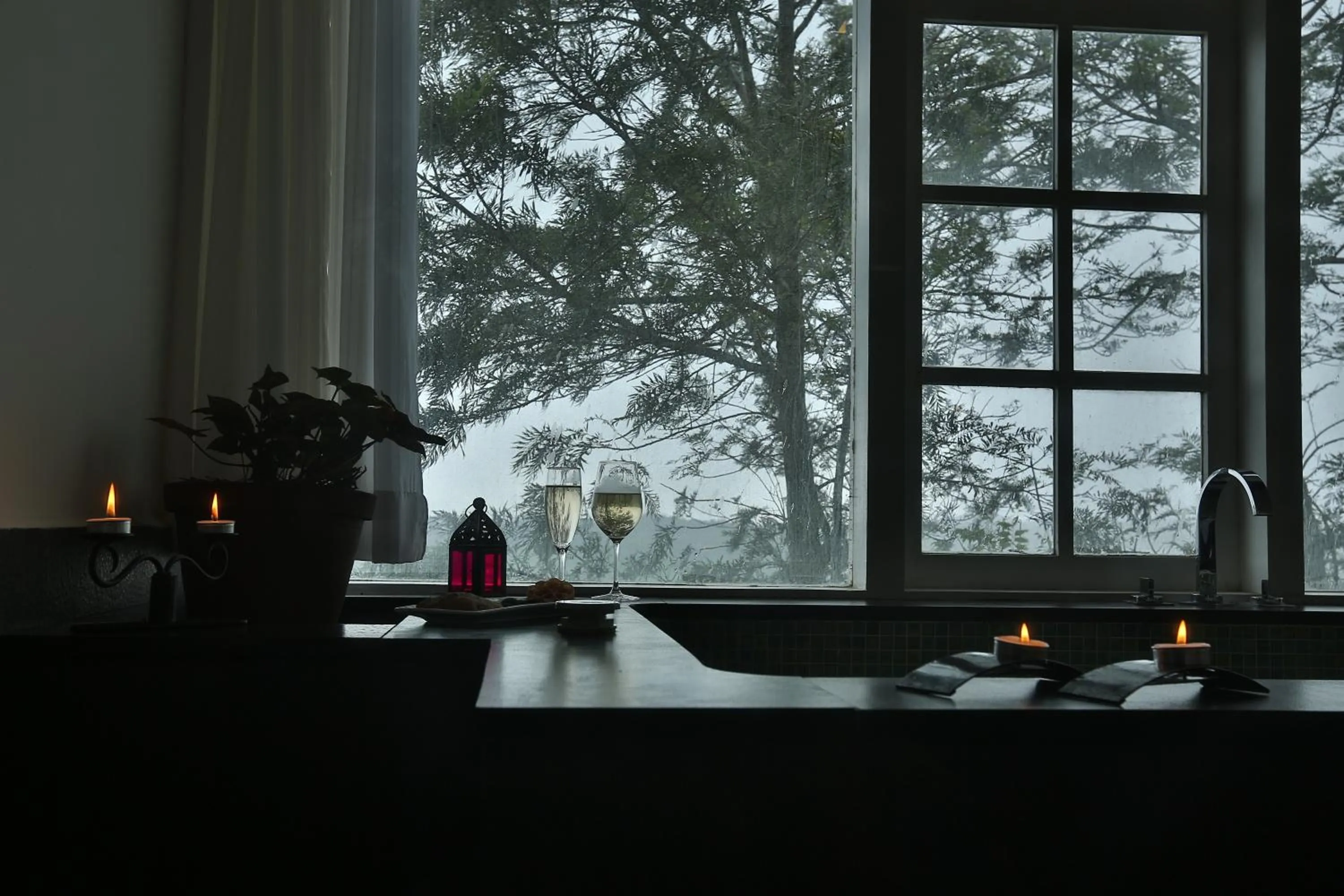 Decorative detail in SpiceTree Munnar