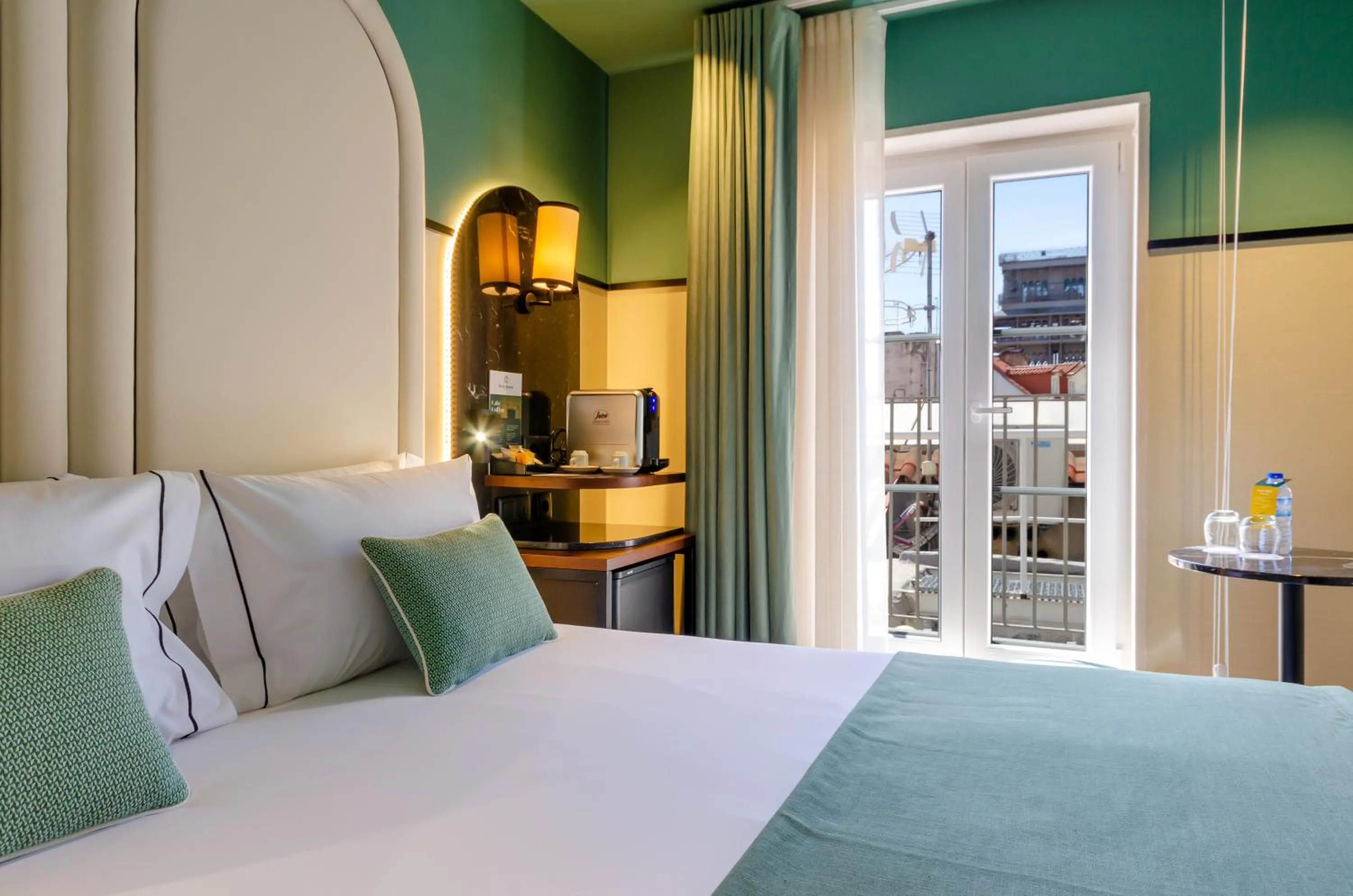 Bedroom, Bed in Nicola Rossio Hotel