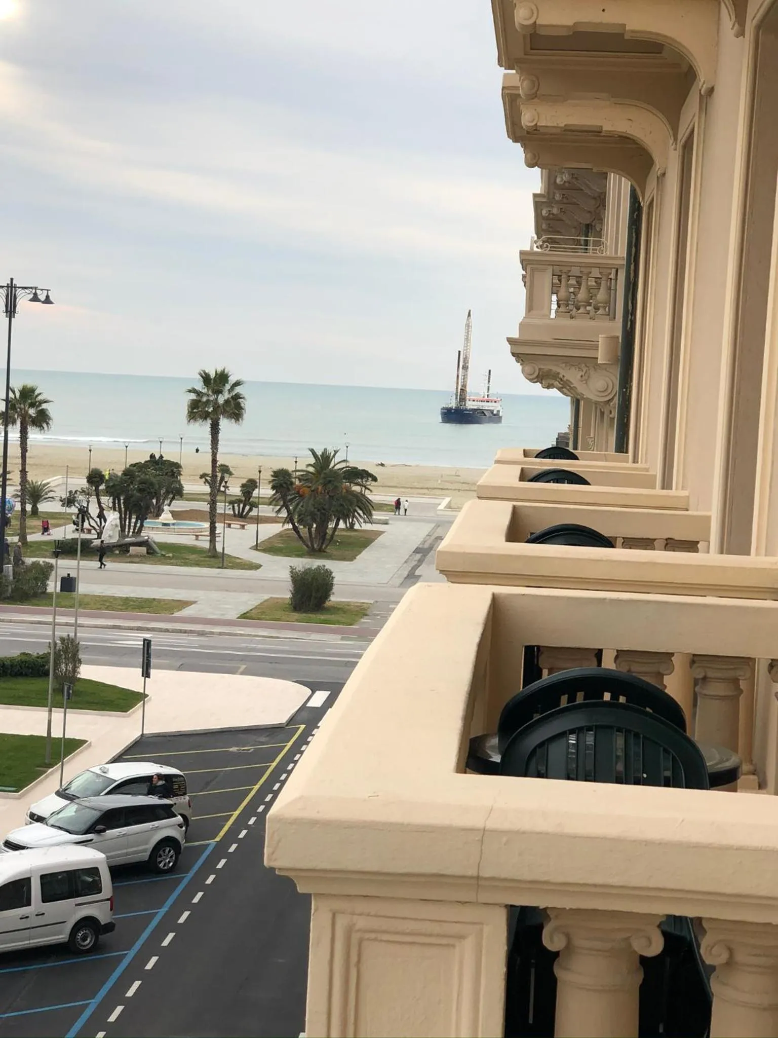 Garden view in Hotel Lukas Vegetarian & Vegan