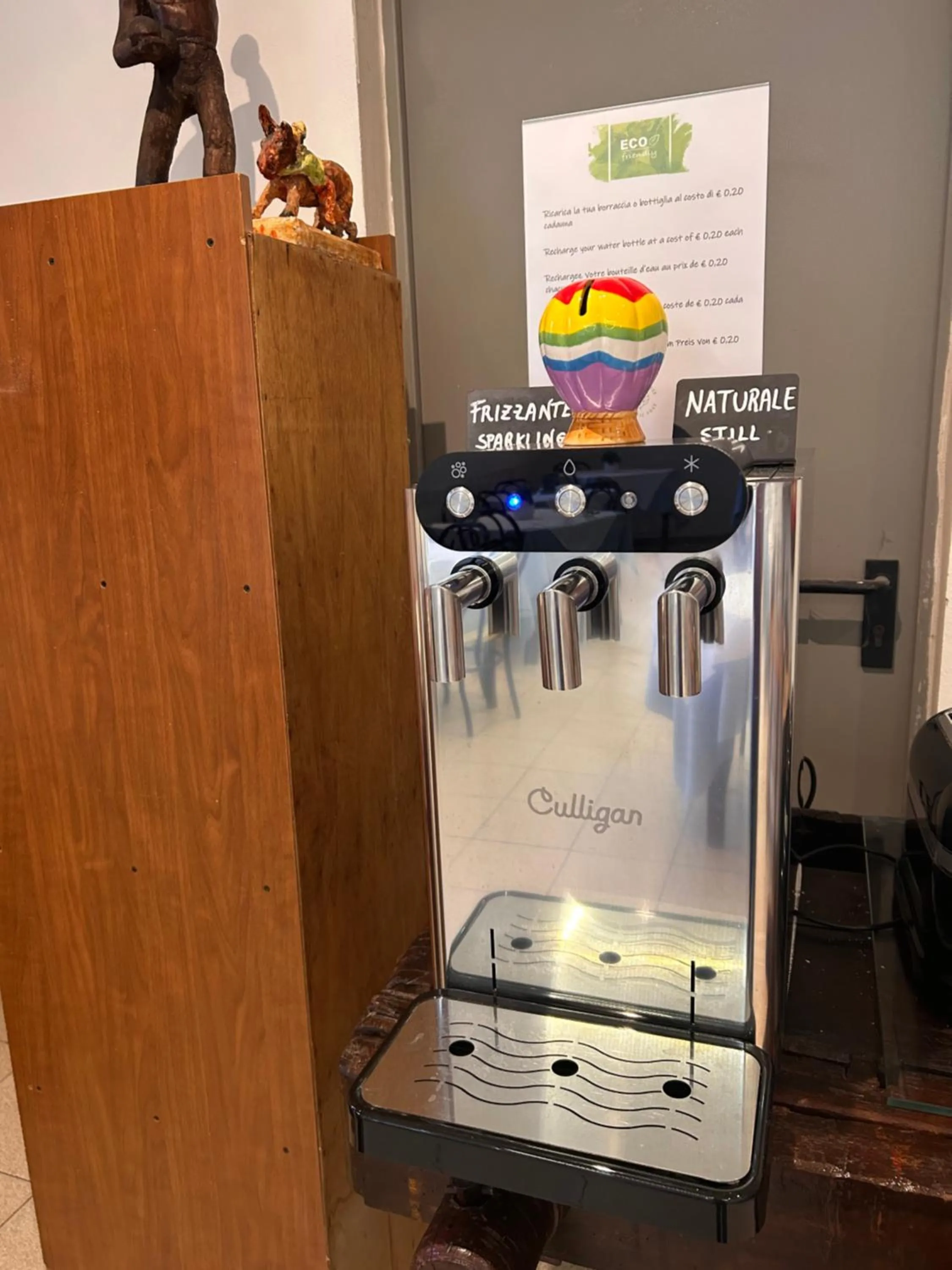 Restaurant/places to eat in Hotel Lukas Vegetarian & Vegan