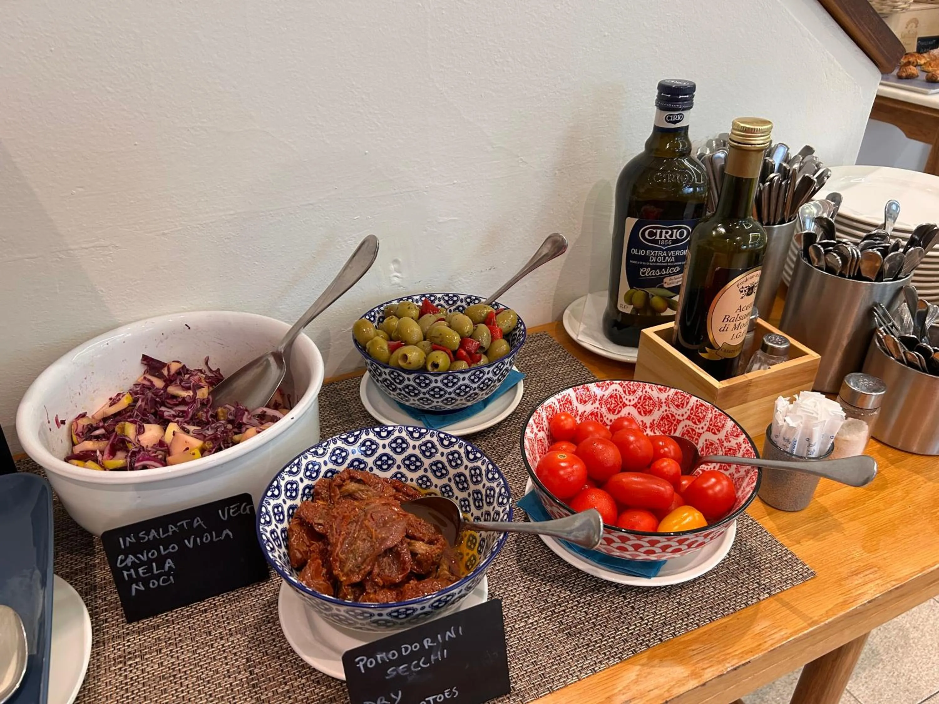 Breakfast in Hotel Lukas Vegetarian & Vegan