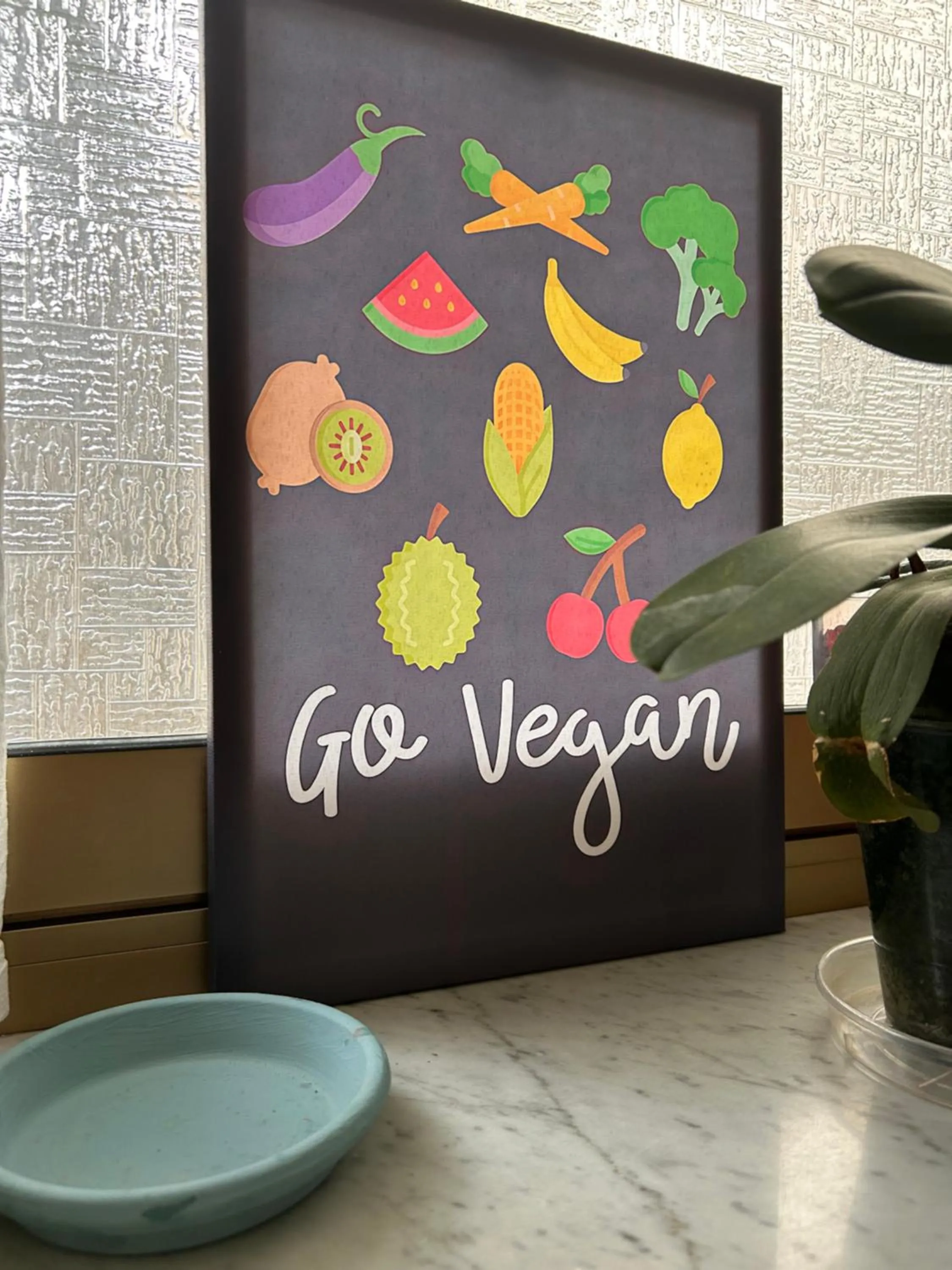 Decorative detail in Hotel Lukas Vegetarian & Vegan