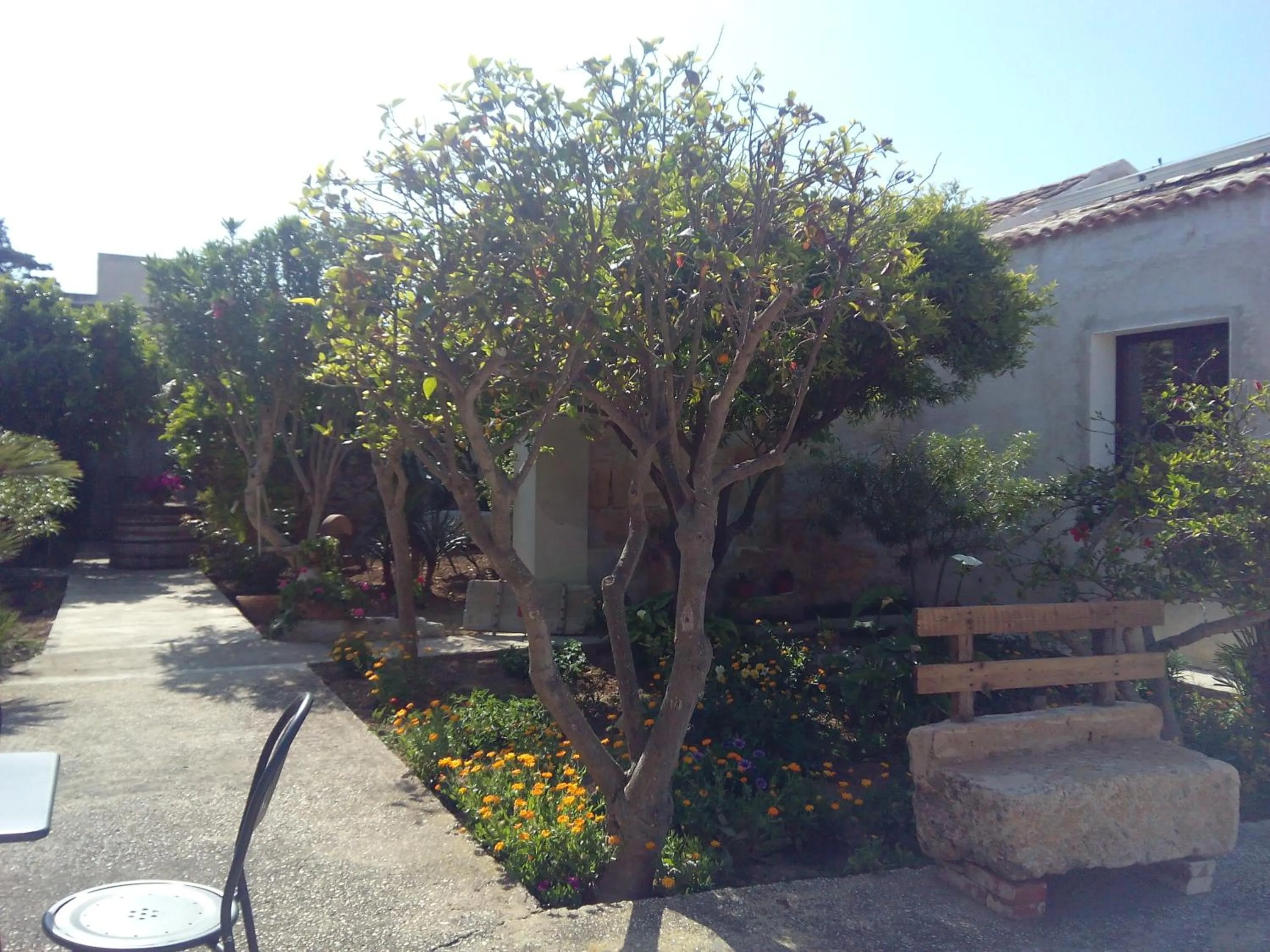 Decorative detail in Baglio Bellavista