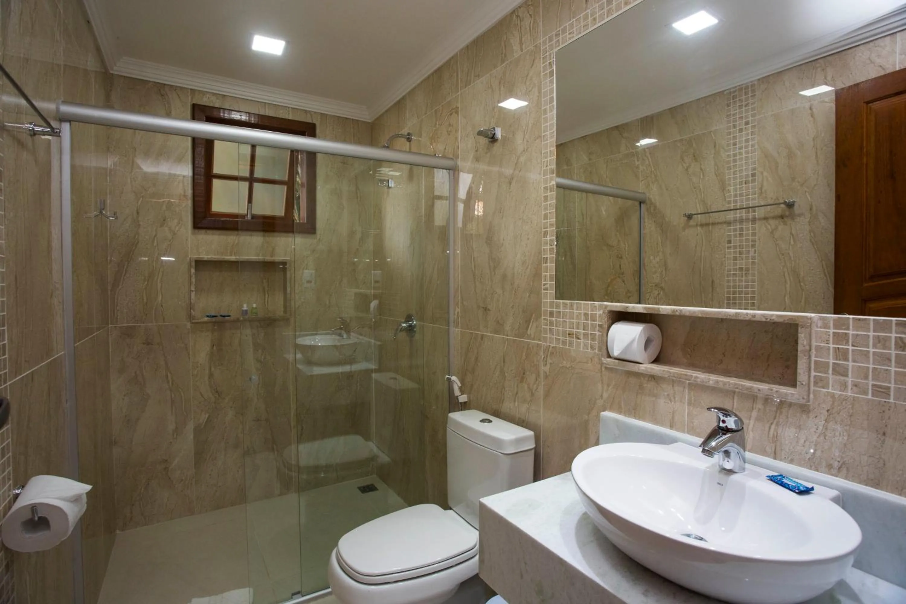 Shower in Pousada Blue Ocean