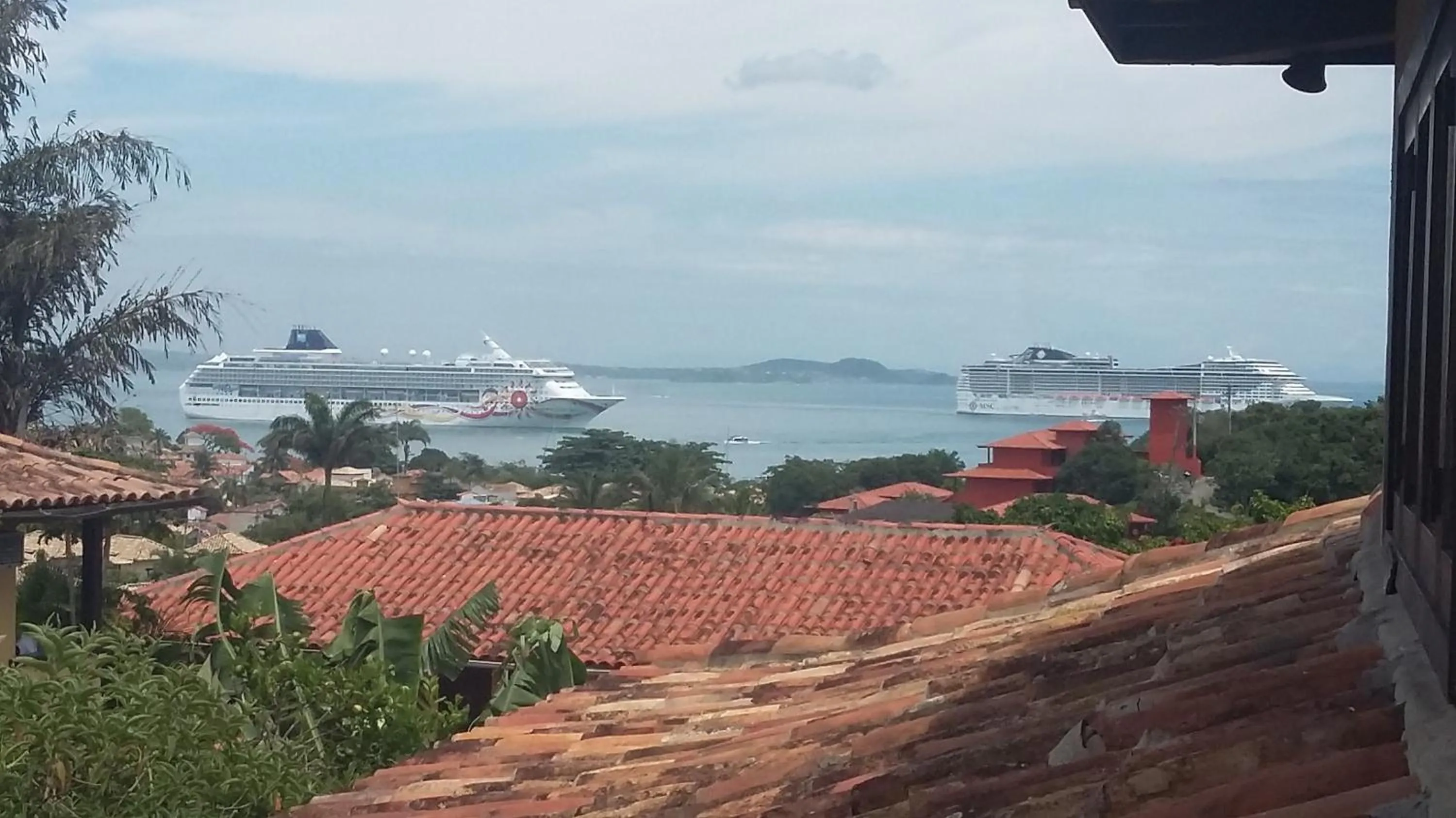 Natural landscape in Pousada Blue Ocean