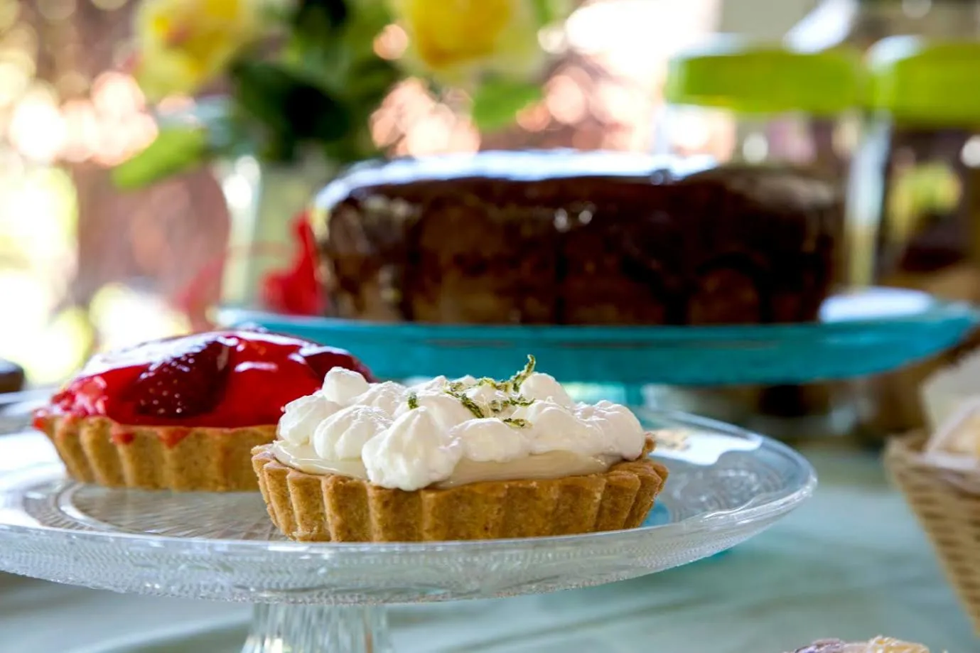 Buffet breakfast in Pousada Blue Ocean