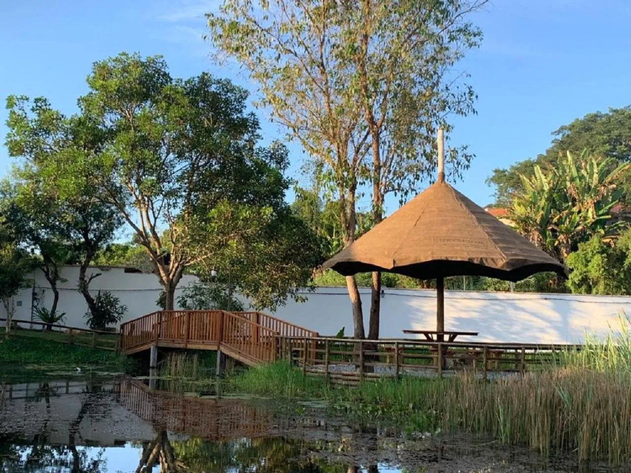 Garden view in Pousada Olaria - Chalés e Suítes