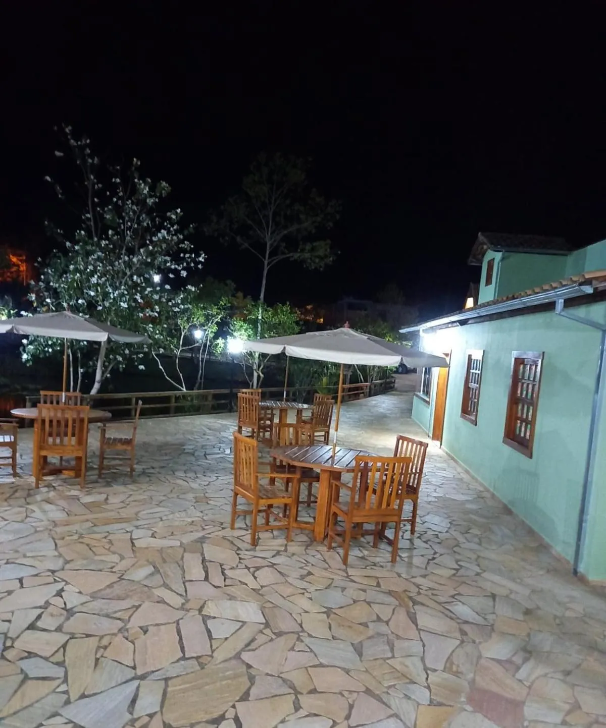 Seating area in Pousada Olaria - Chalés e Suítes