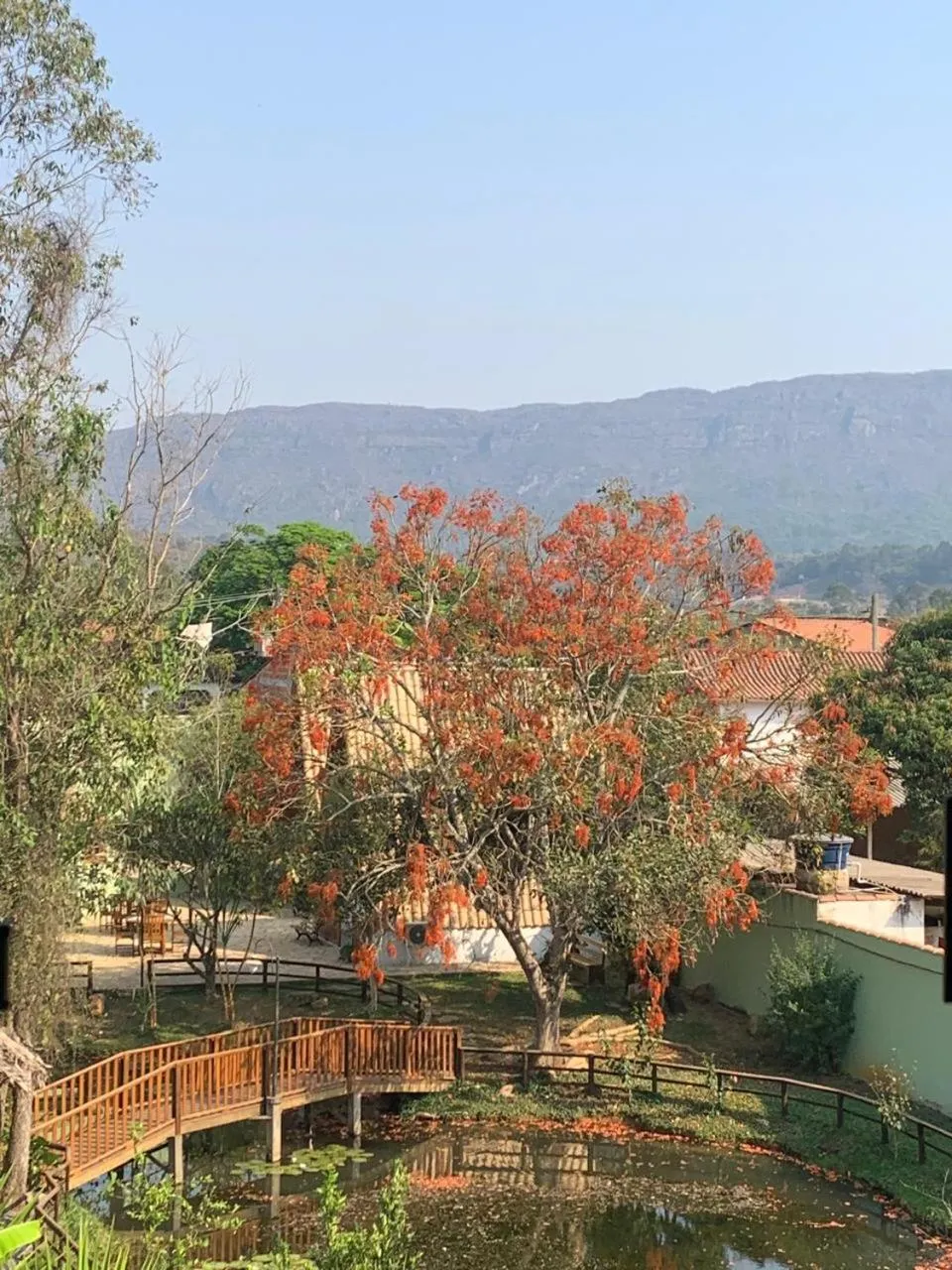 Mountain view in Pousada Olaria - Chalés e Suítes