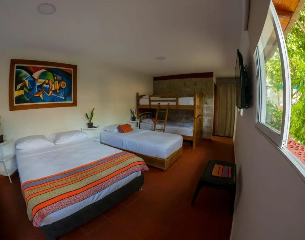 Photo of the whole room, Bed in Portoazul Casa de Playa