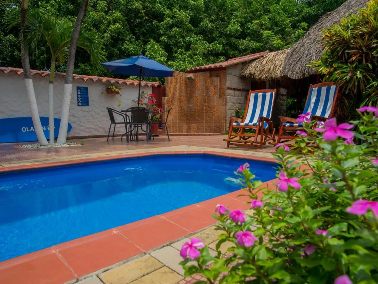 Swimming pool in Portoazul Casa de Playa