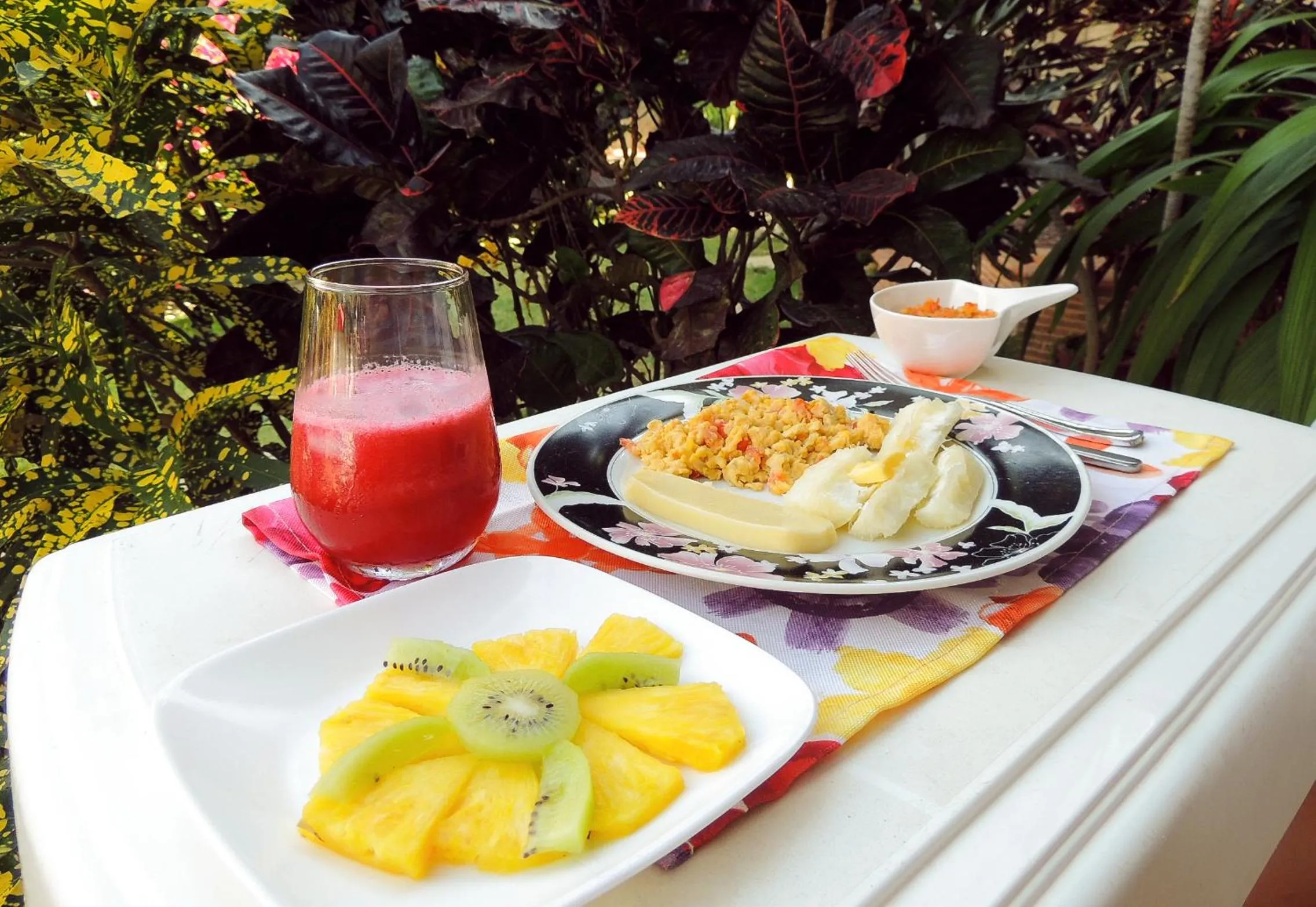 Breakfast in Portoazul Casa de Playa