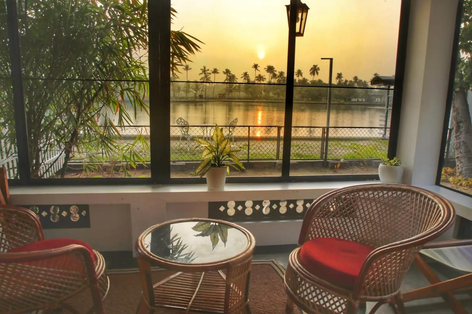 Living room in Vala House