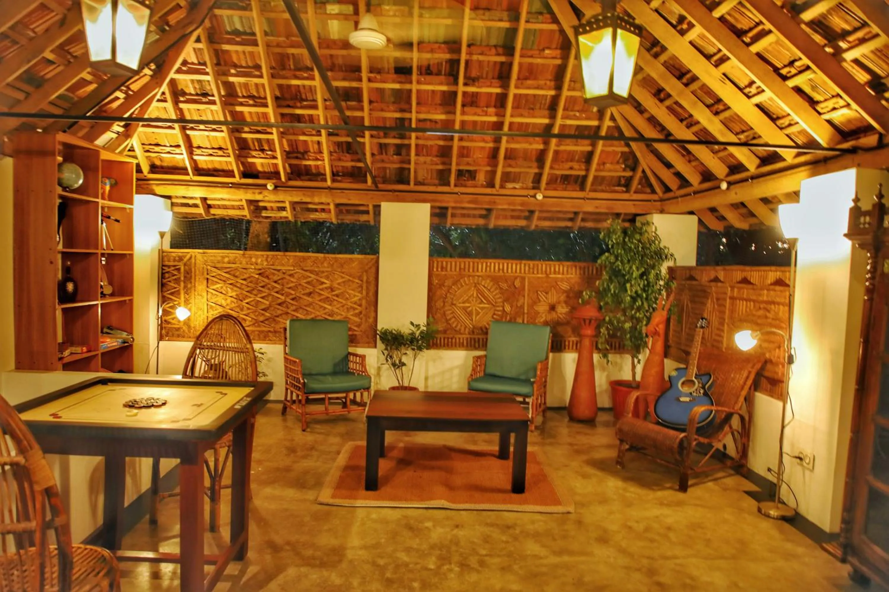 Seating area in Vala House