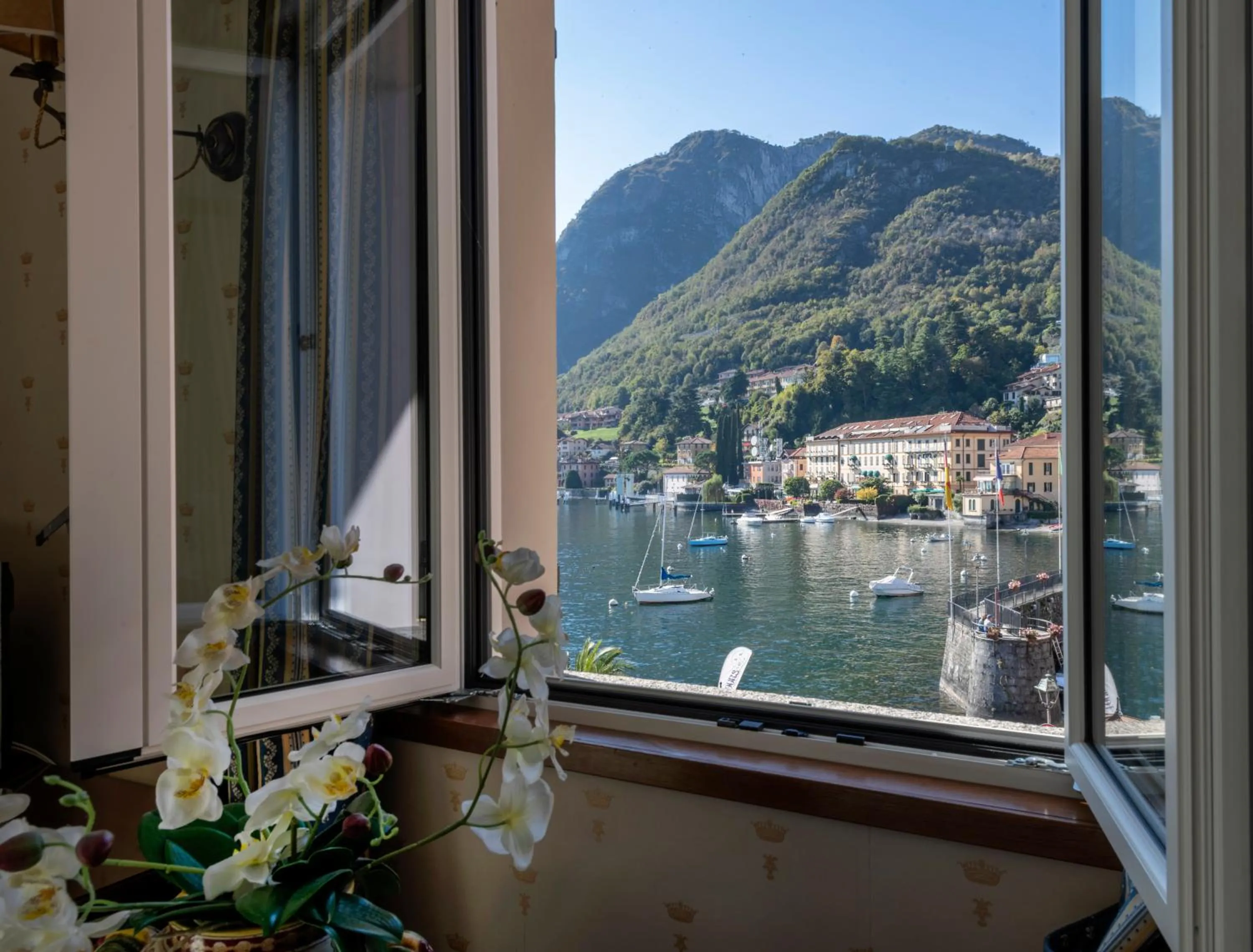 Lake view in Hotel Du Lac Menaggio