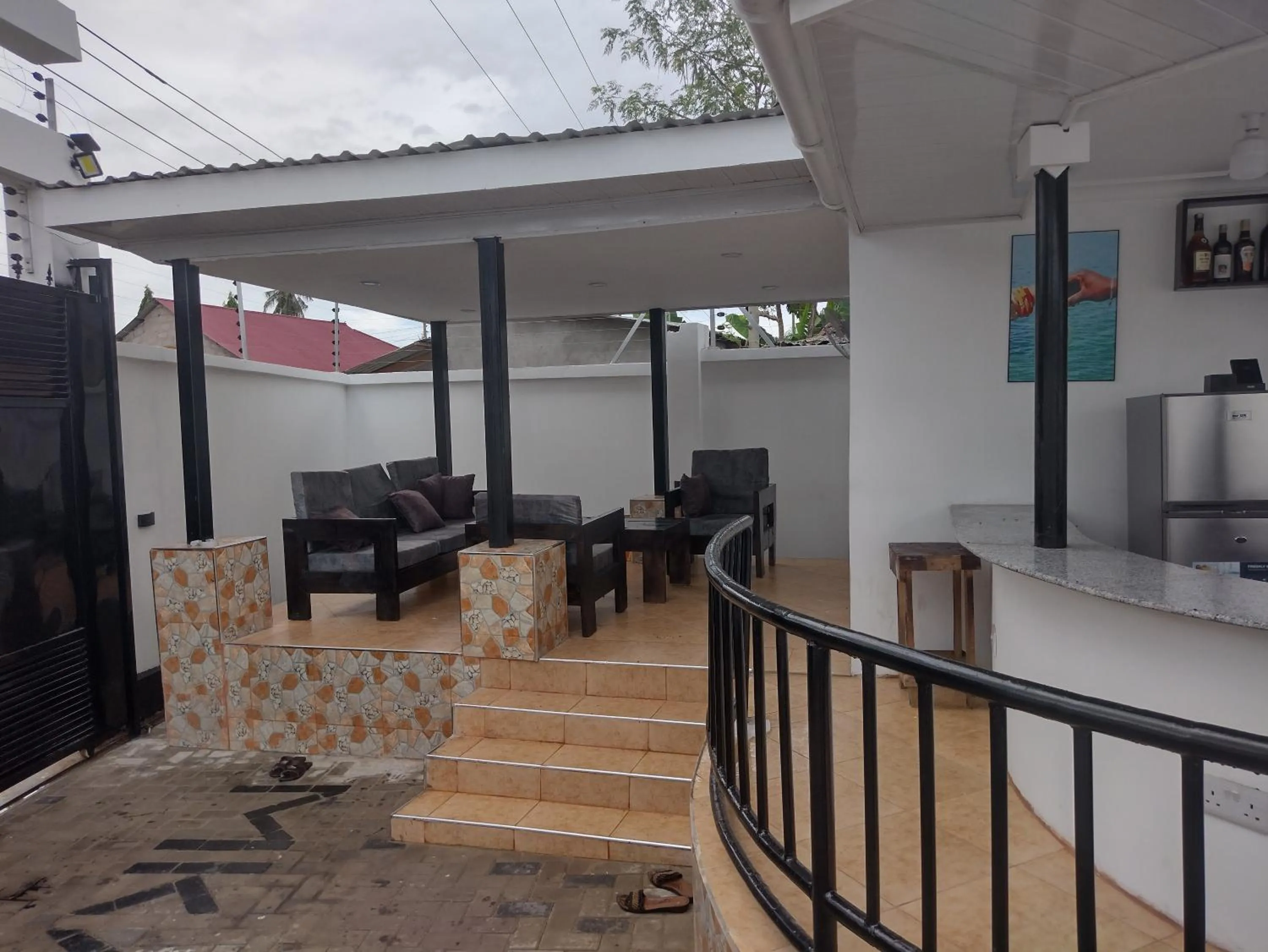 Lounge or bar in Mkamiti Villa - Airport Hotel with Free Shuttle