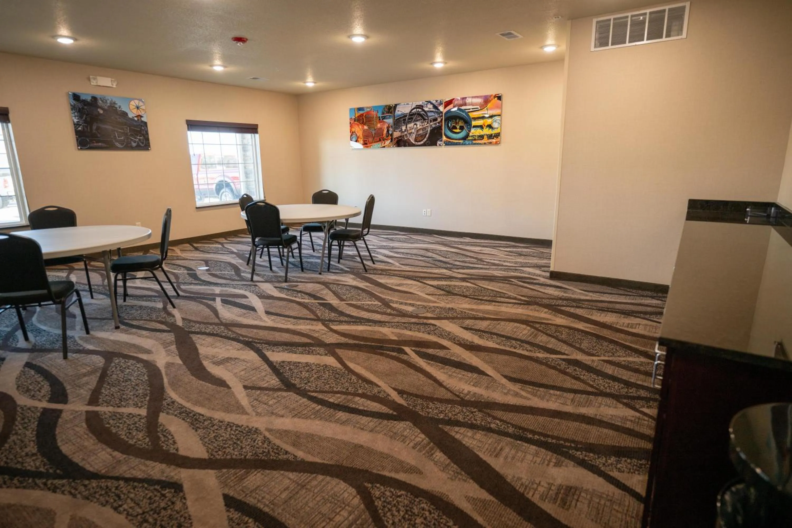 Meeting/conference room in Cobblestone Hotel & Suites - Lamar