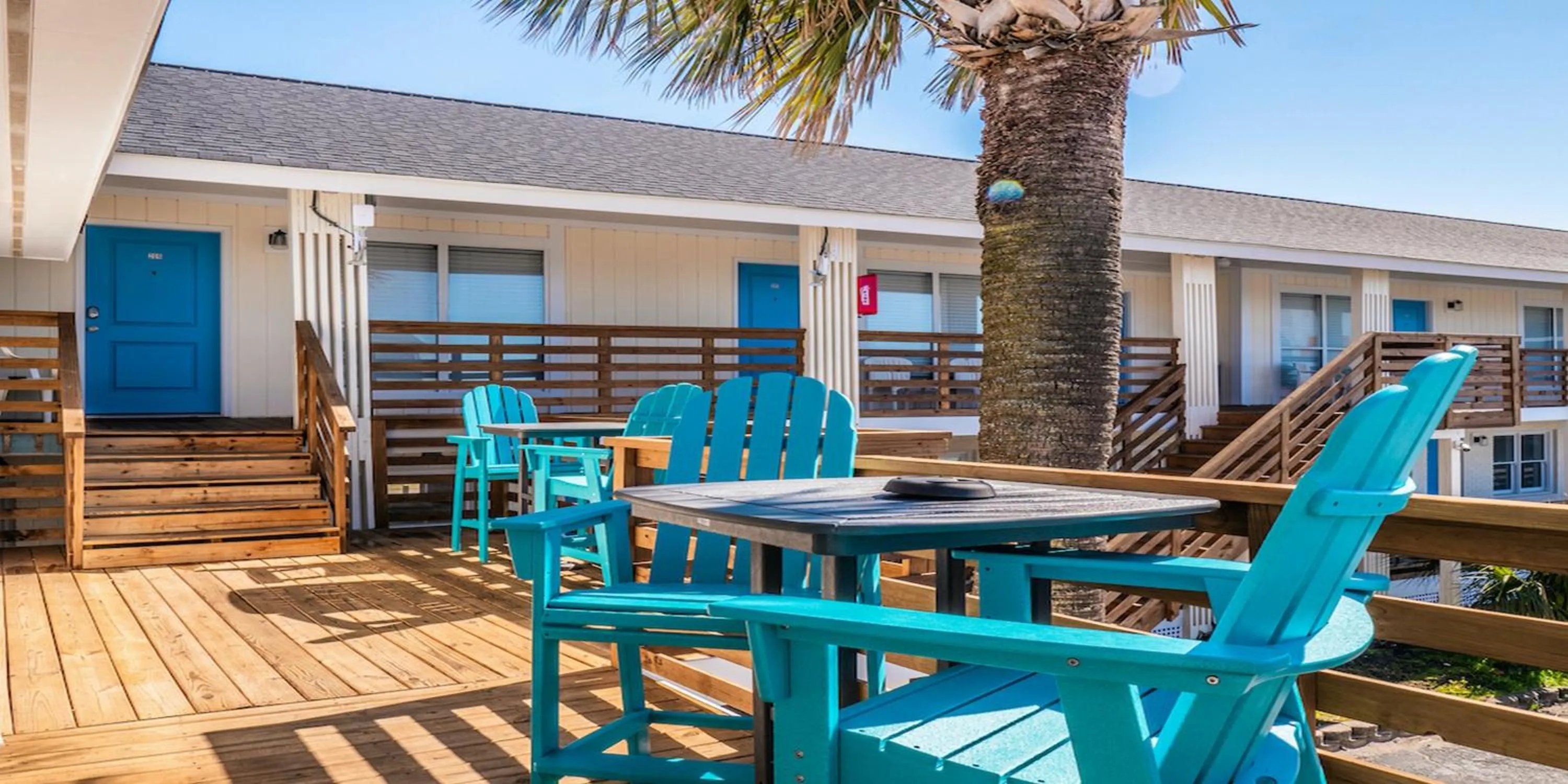 Balcony/Terrace in The Beach House at Oak Island by Carolina Resorts