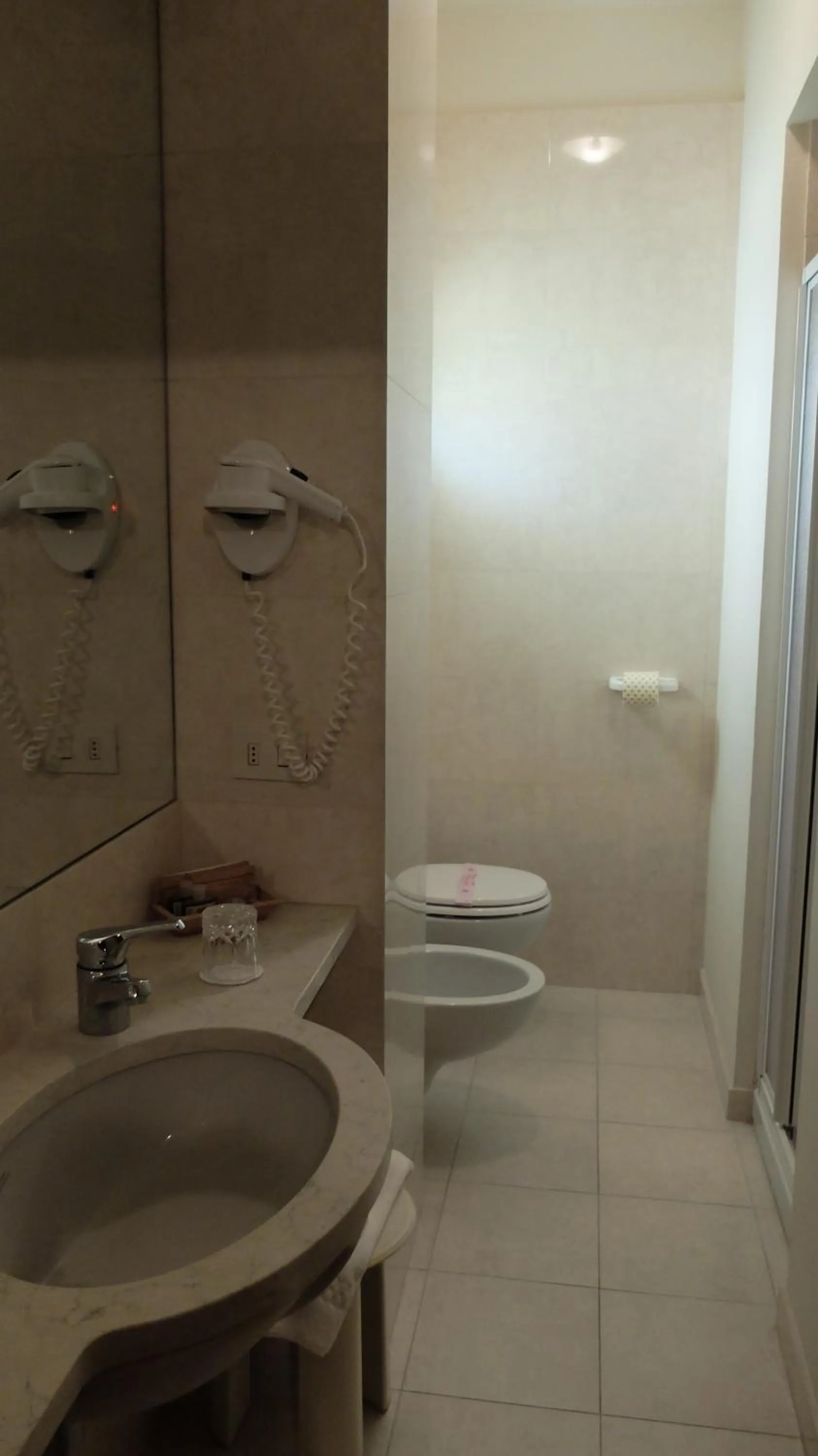 Bathroom in Hotel Bacco