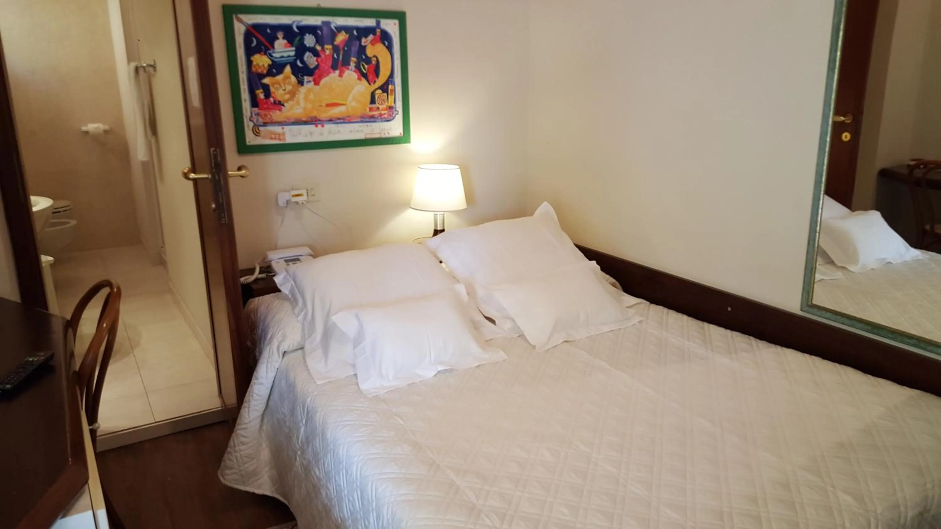 Bedroom, Bed in Hotel Bacco