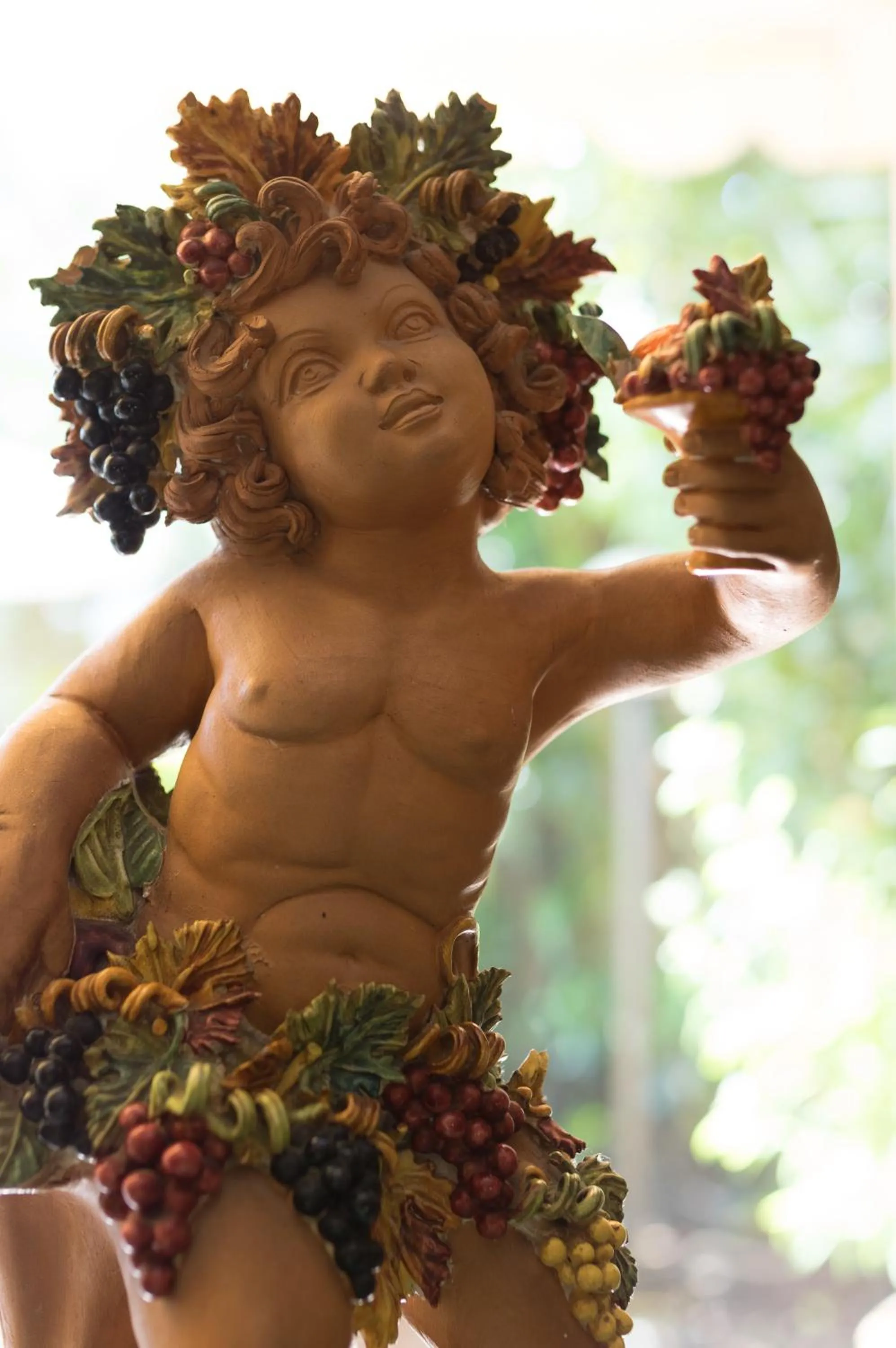 Decorative detail in Hotel Bacco