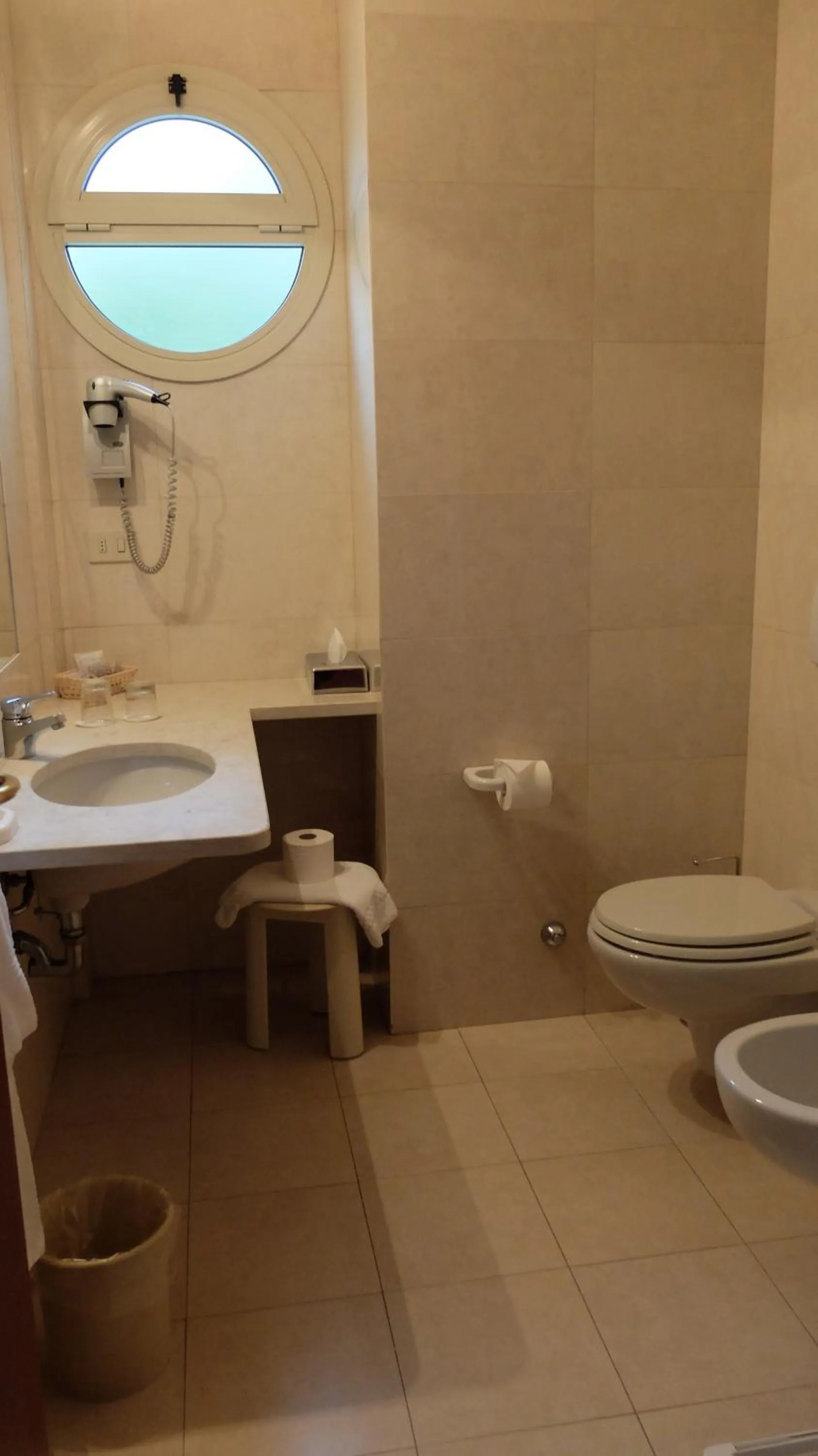 Bathroom in Hotel Bacco