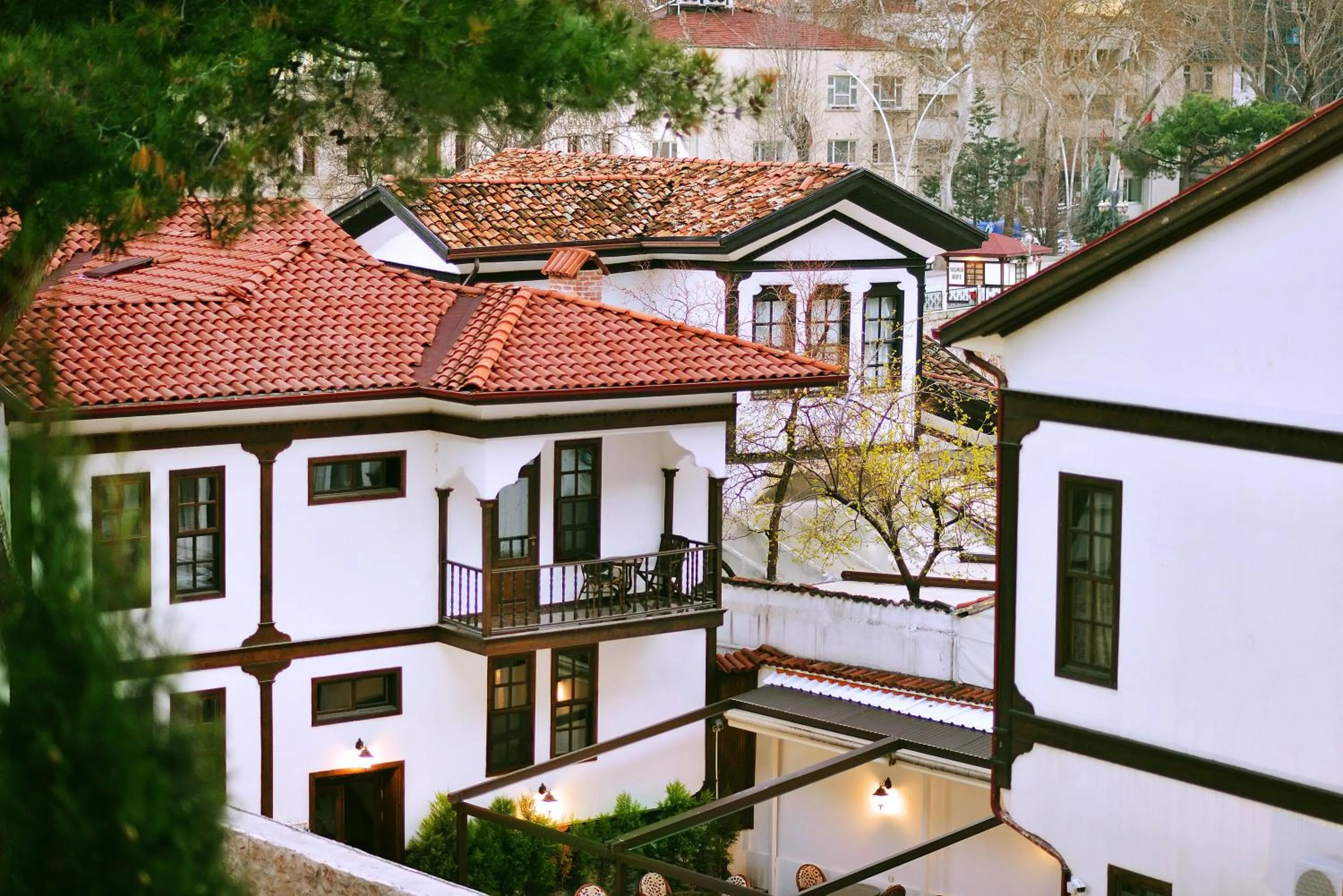 Bird's eye view in Uluhan Hotel