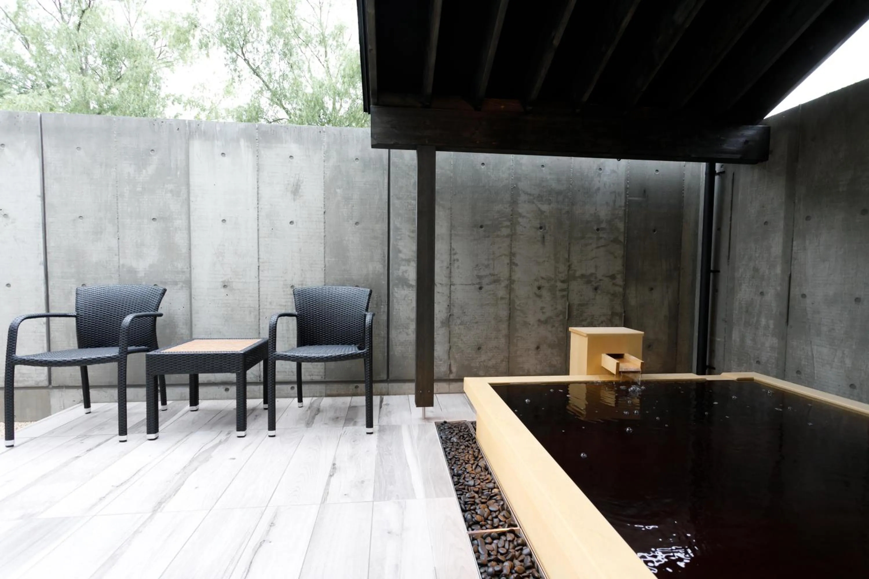 Open Air Bath in Tokachigawa Moor Onsen Seijyakubow