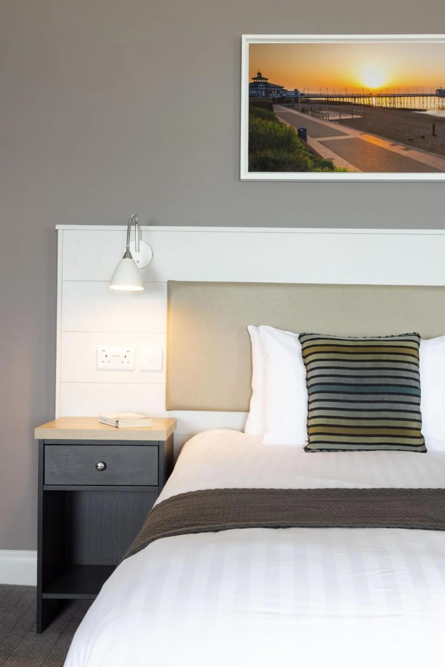 Bed in The Burlington Hotel