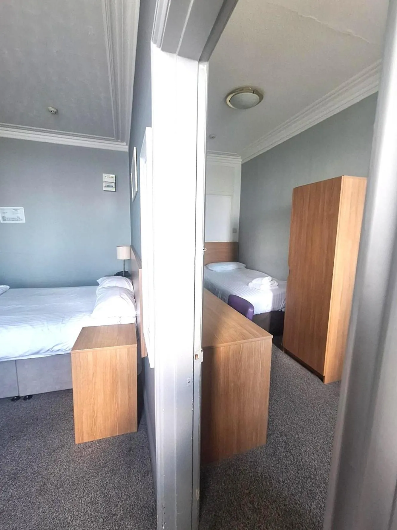 Bed in The Burlington Hotel