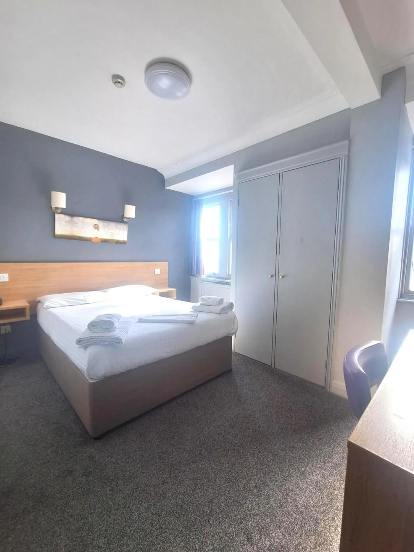 Bed in The Burlington Hotel