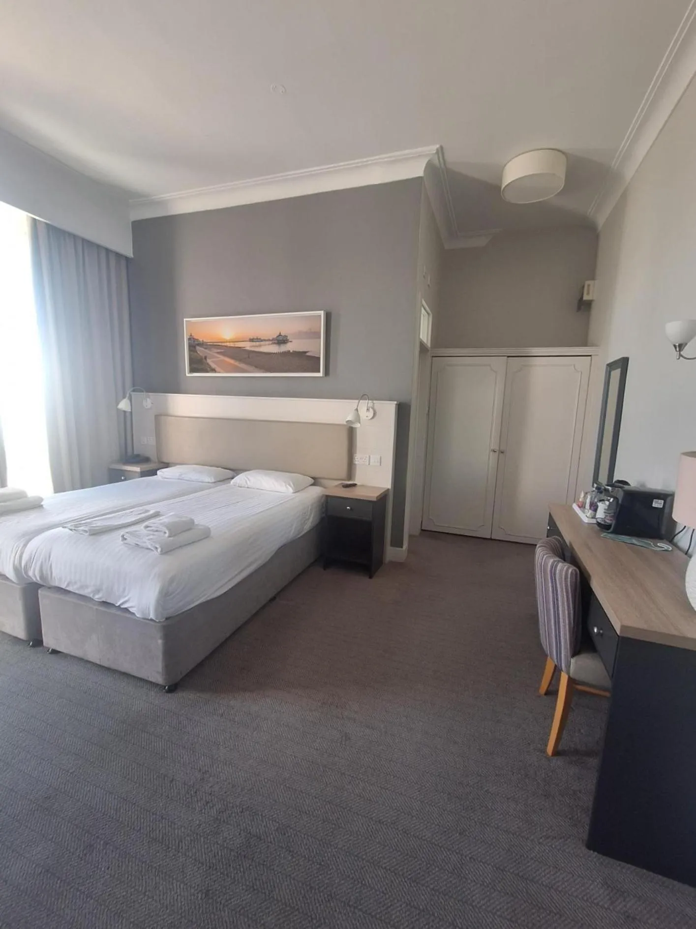 Bed in The Burlington Hotel